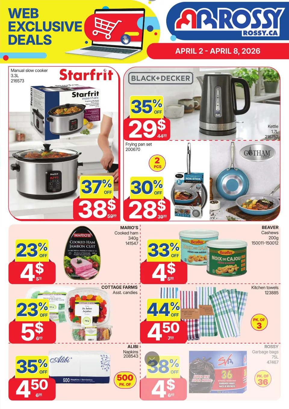 Rossy Sales from April 2 to April 8 2026 - flyer page 10