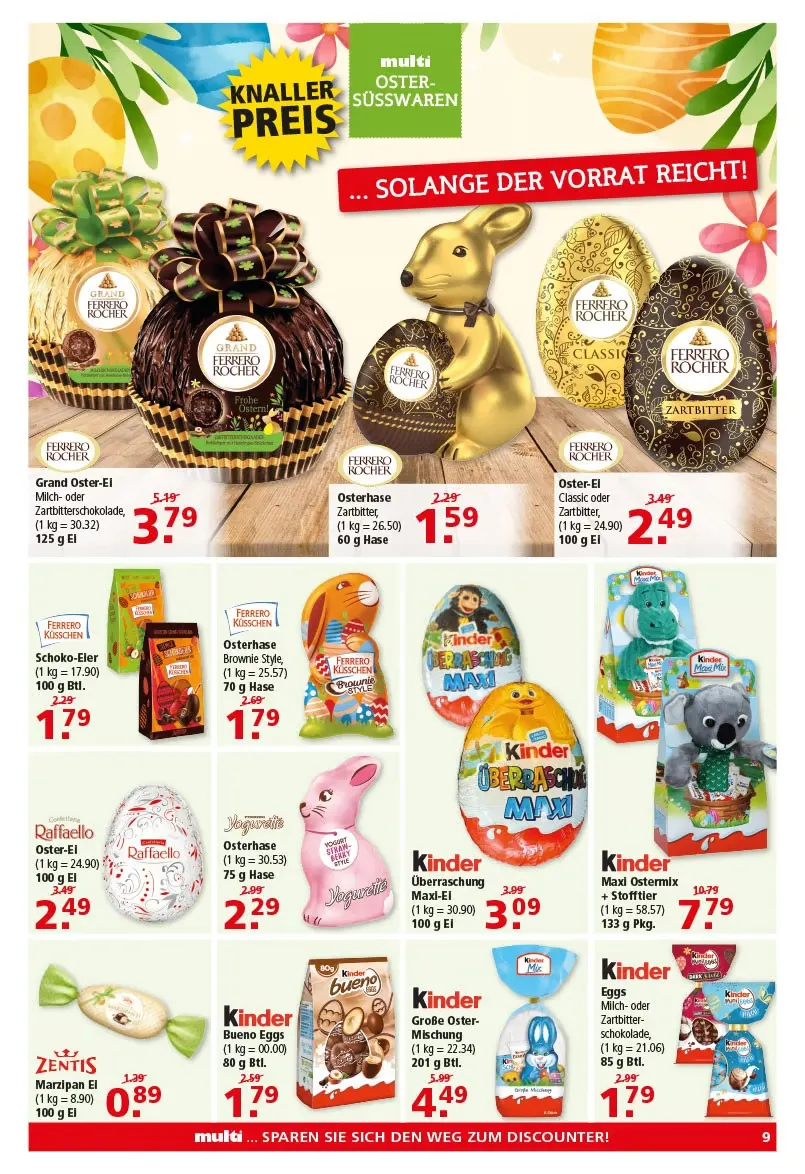 DE - Multi Markt Angebote von 7. April bis 12. April 2025 - Prospekt seite 11