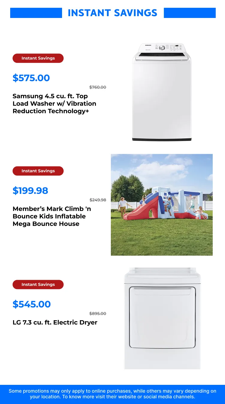 Weekly ad Sam's Club Sales from July 6 to July 25 2026 - Page 10