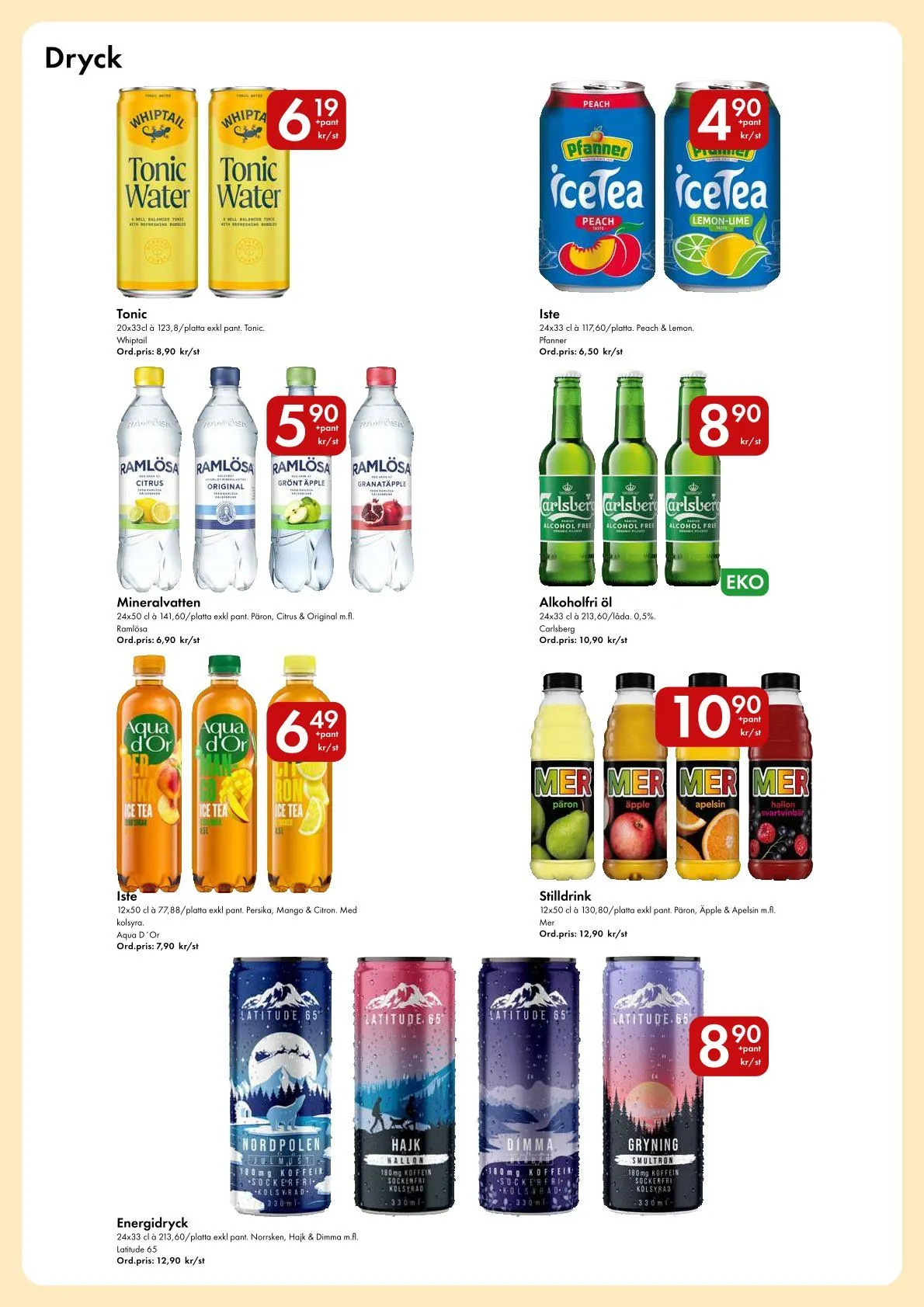  Axfood Snabbgross erbjudanden från 27 juli till 9 augusti 2026 - Reklamblad sidor 10