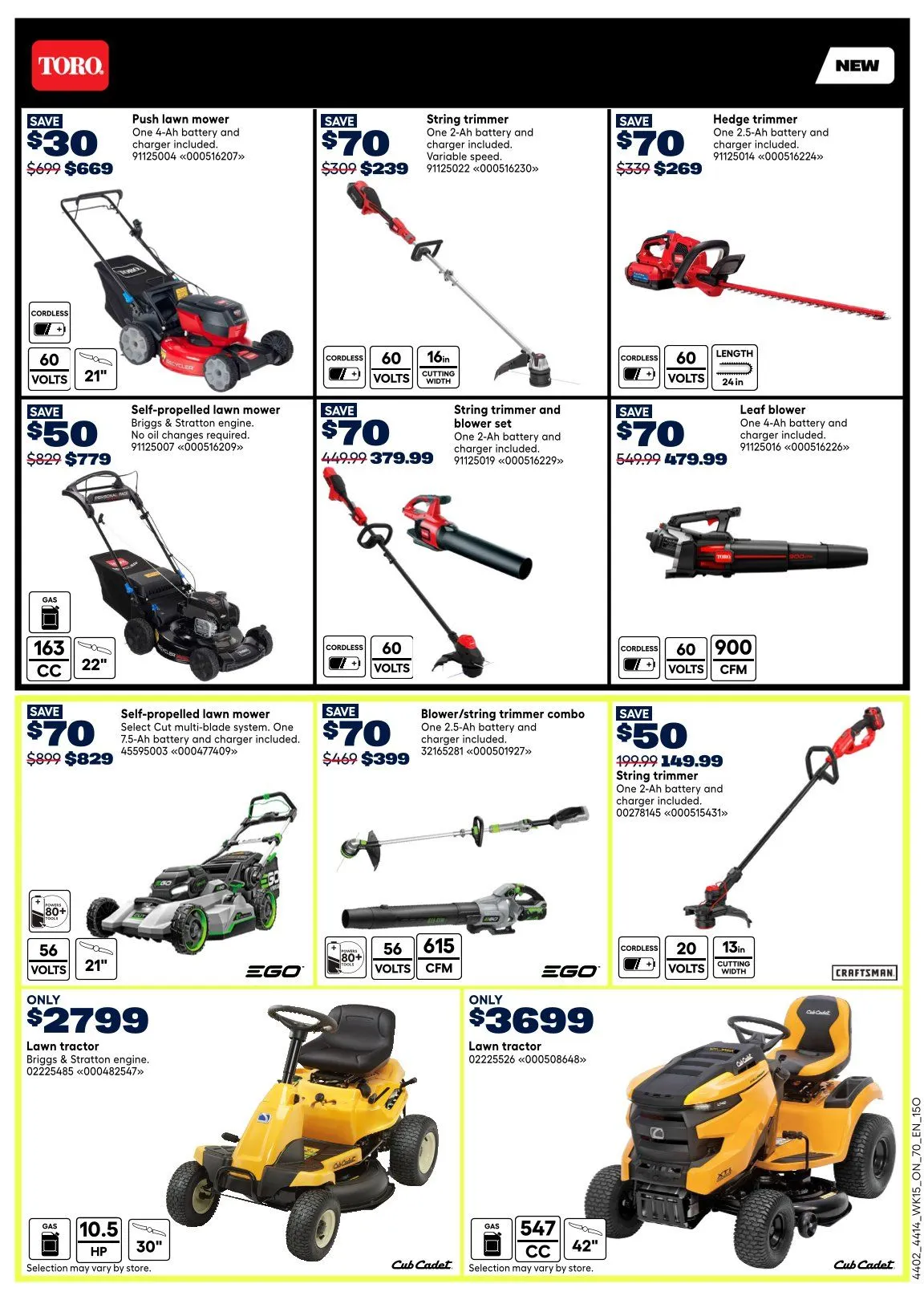 RONA Sales from May 8 to May 13 2026 - flyer page 10