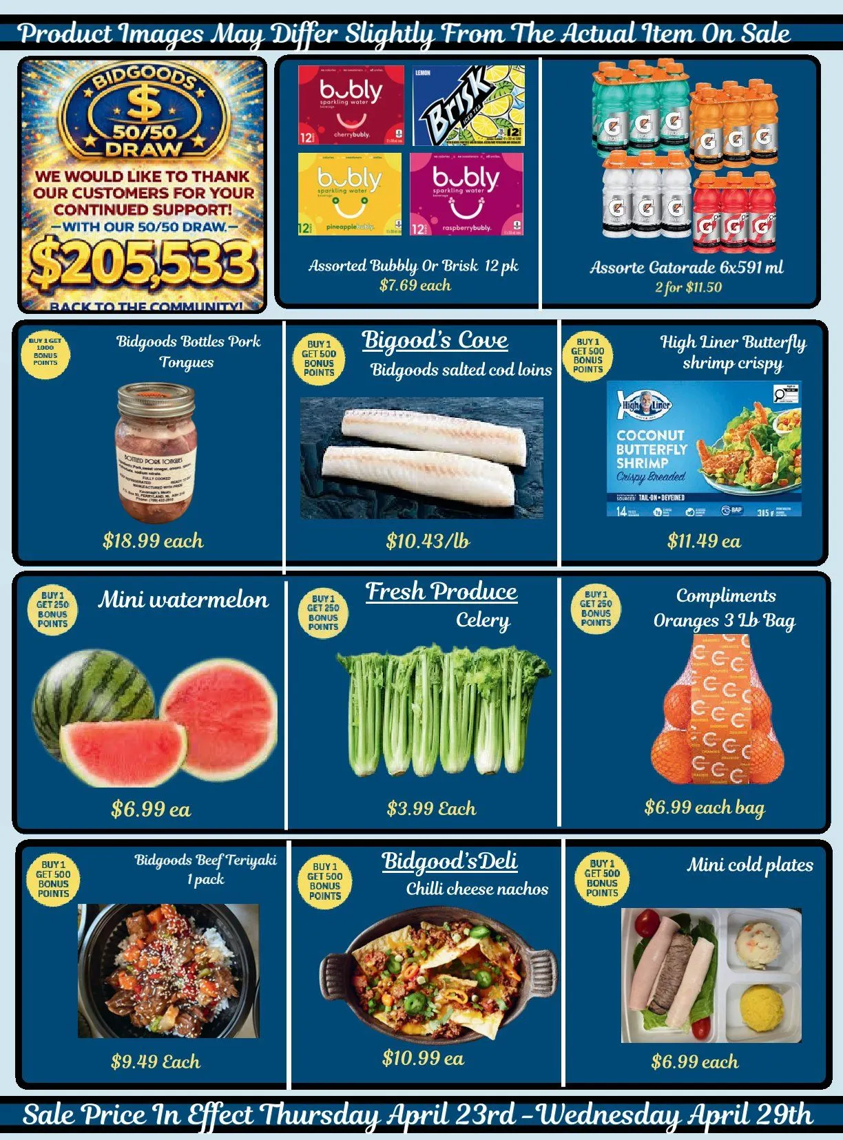 Bidgood's Sales from April 23 to April 29 2026 - flyer page 10