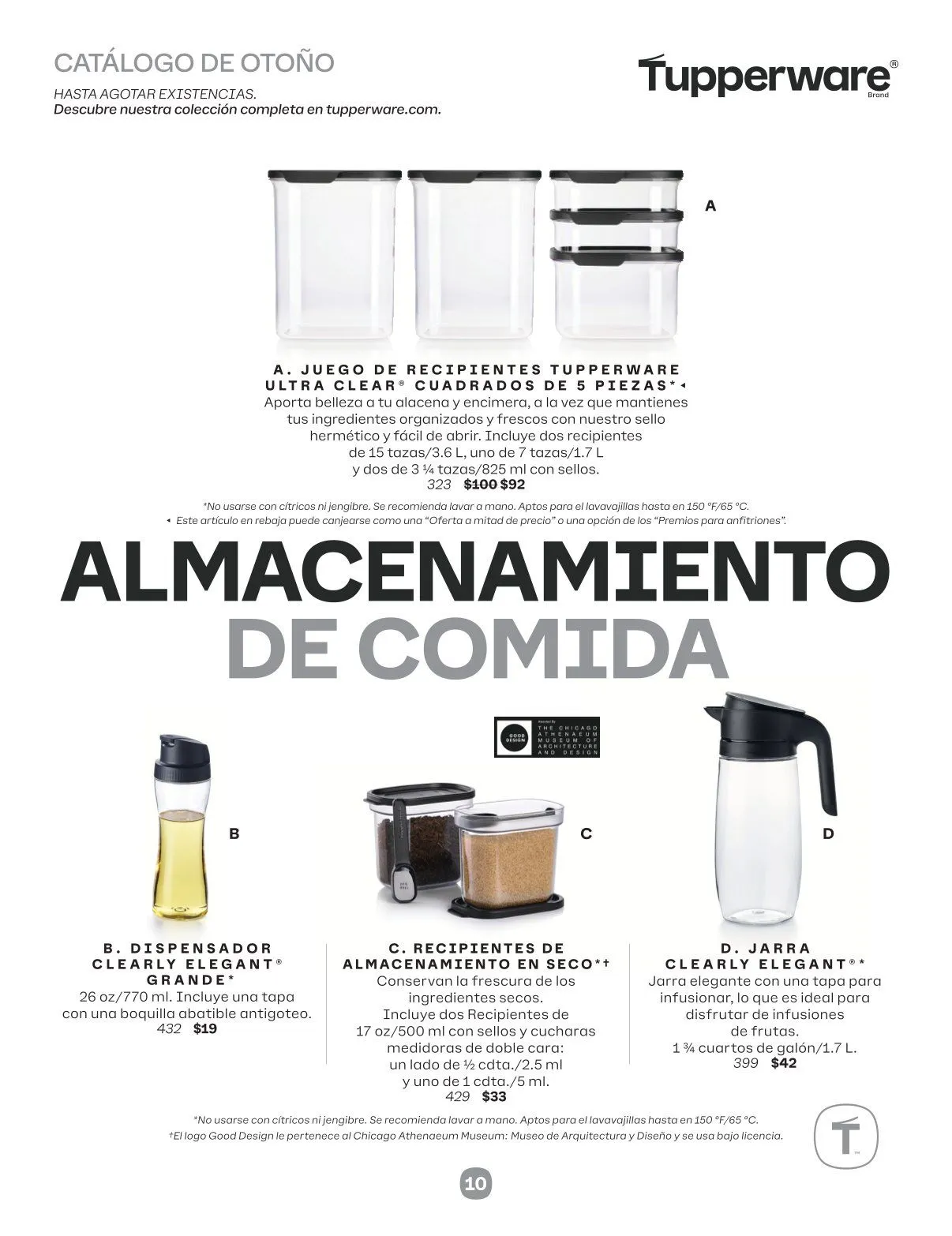 Catálogo de Tupperware  ofertas 1 de septiembre al 31 de diciembre 2025 - Pagina 10