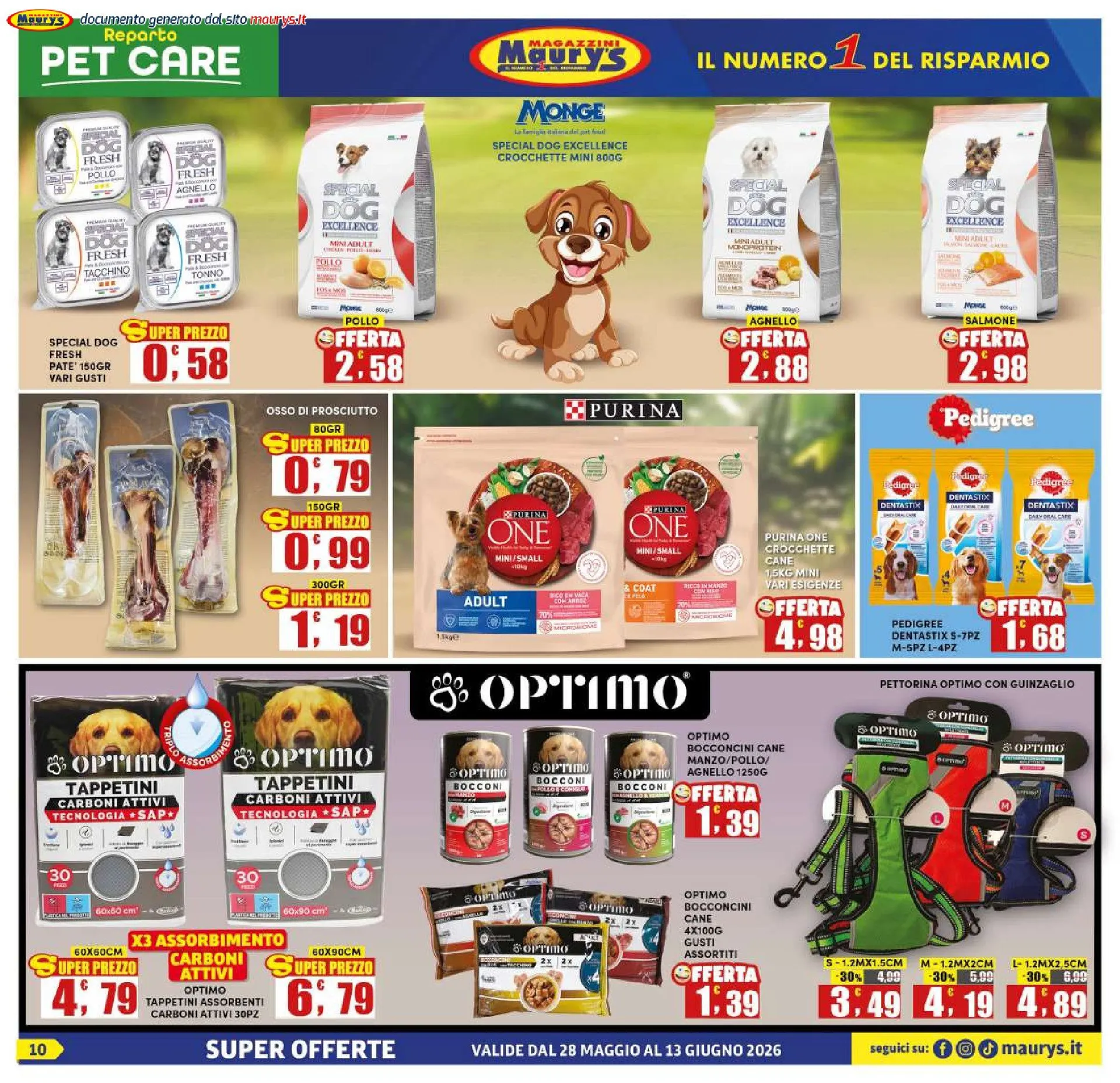 Maury's Volantino da 28 maggio a 13 giugno di 2026 - Pagina del volantino 10