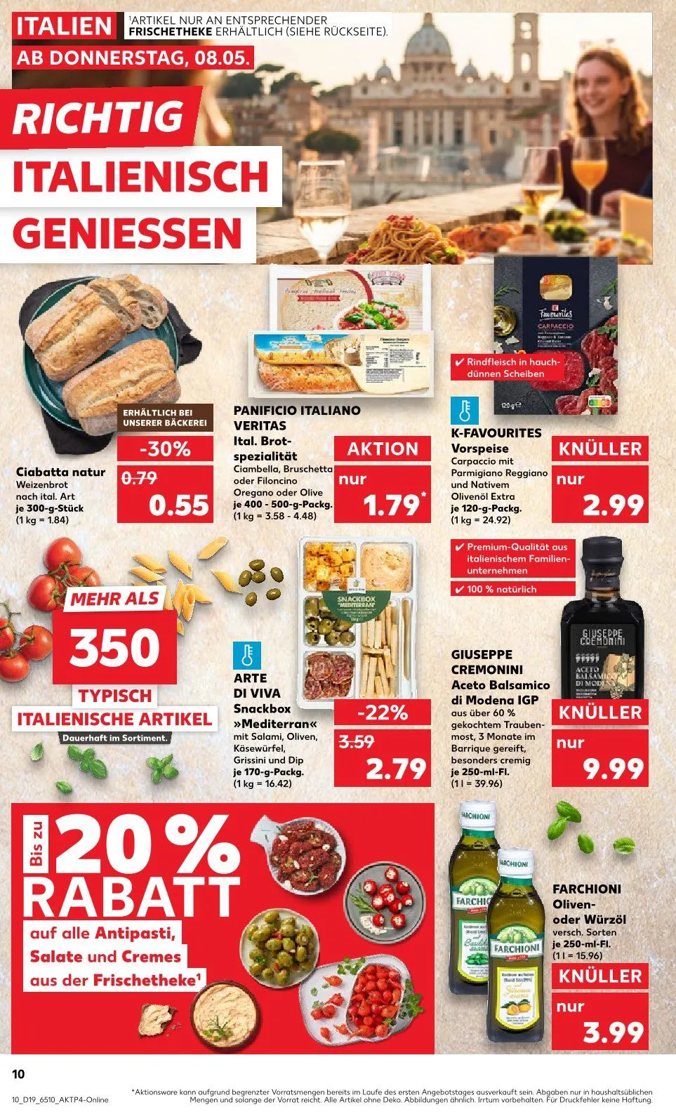 Kaufland Prospekt von 8. Mai bis 14. Mai 2025 - Prospekt seite 10