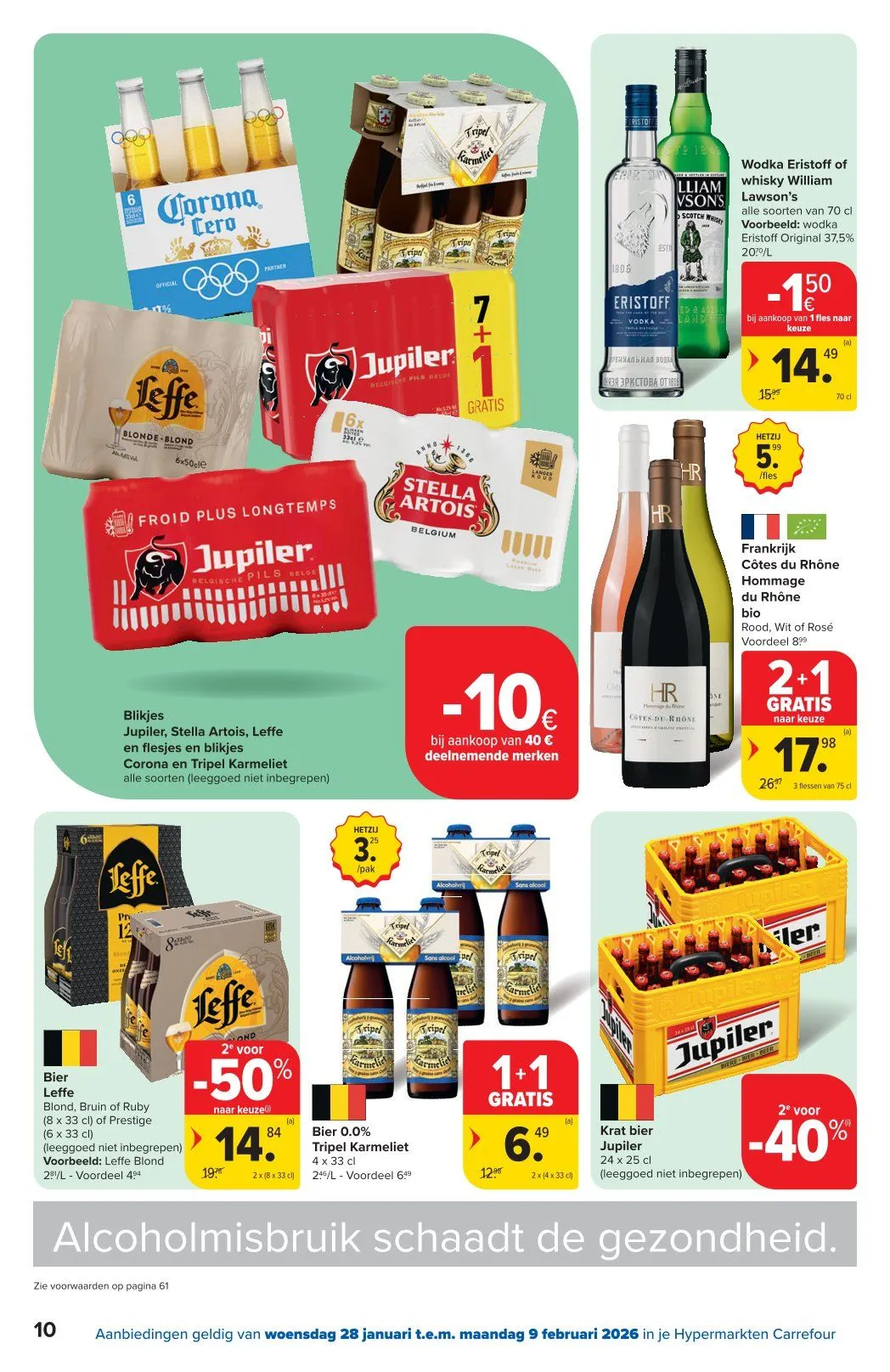 Carrefour folder van 28 januari tot 9 februari 2026 - folder pagina 10