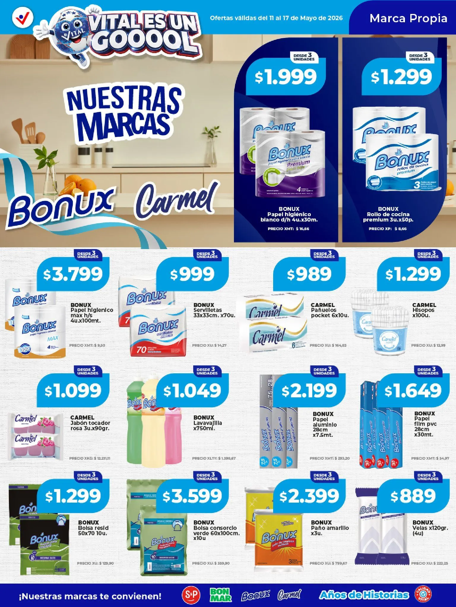 Ofertas de  Vital Ofertas 11 de mayo al 17 de mayo 2026 - Página 10 del catálogo