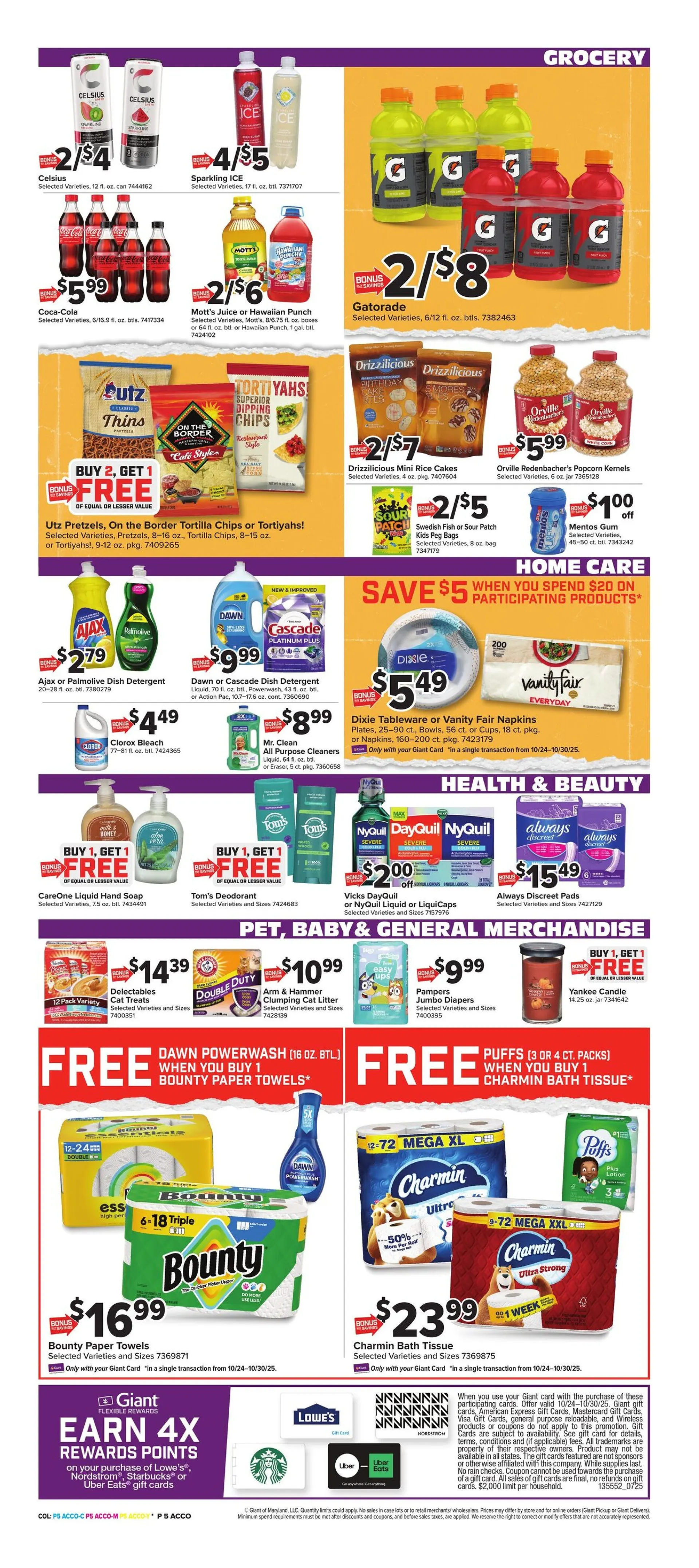 Weekly ad Giant Food sales from October 24 to October 30 2025 - Page 6