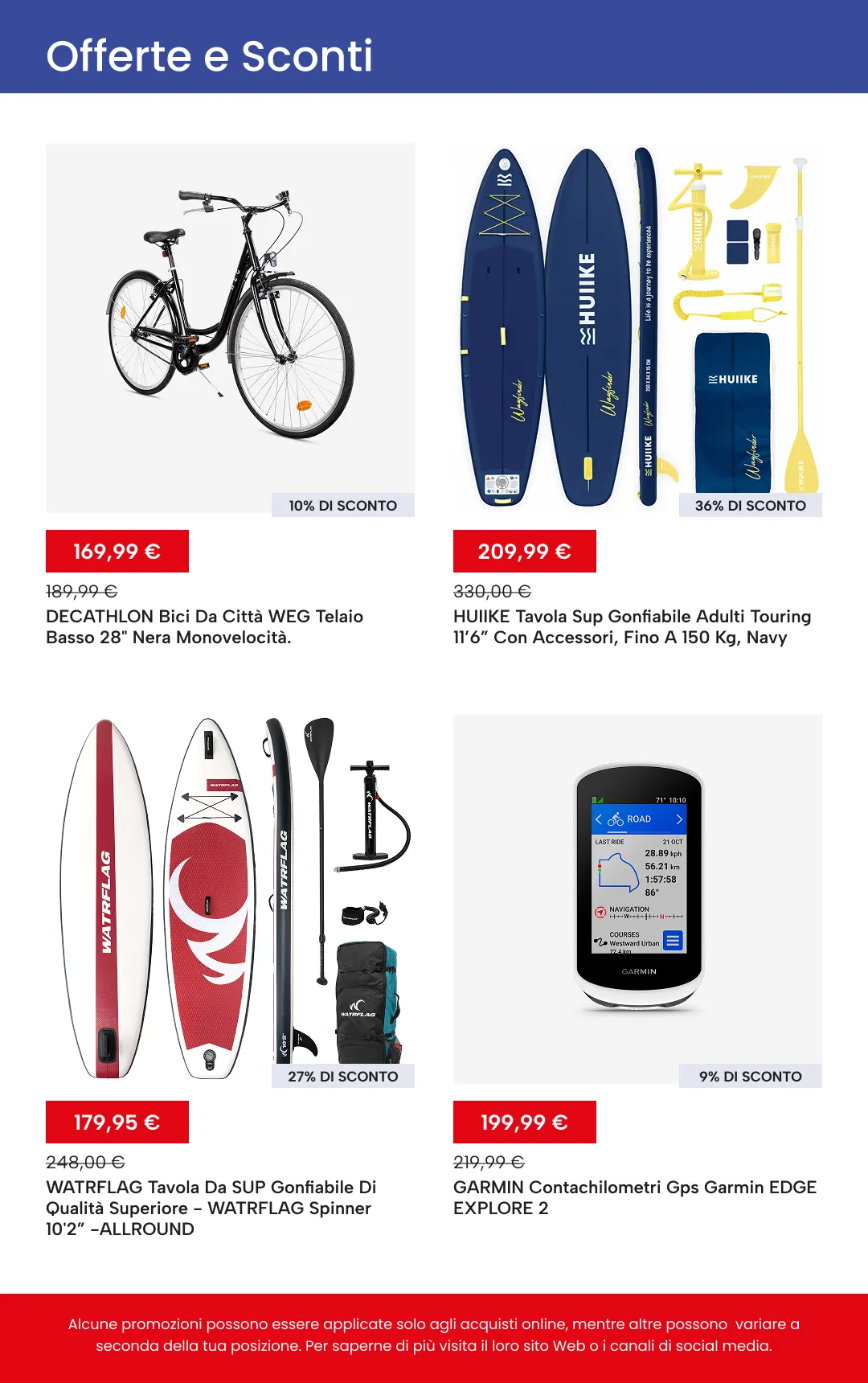 Decathlon Volantino  da 28 luglio a 11 agosto di 2026 - Pagina del volantino 10