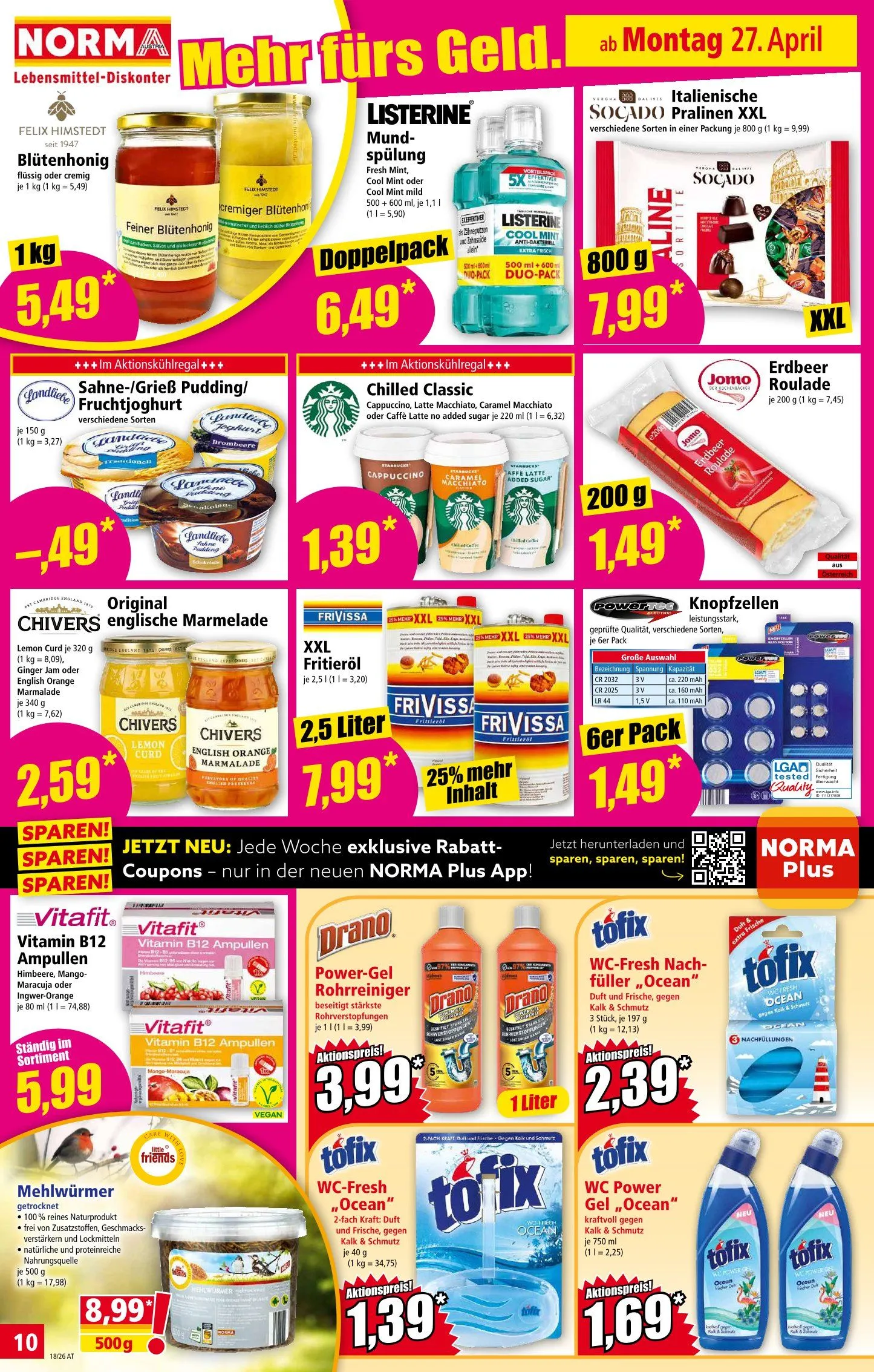 Norma Prospekt von 20. April bis 27. April 2026 - Flugblätt seite  10