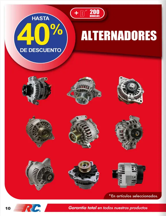 Catálogo de Refaccionaria California Ofertas 1 de diciembre al 31 de diciembre 2025 - Pagina 10