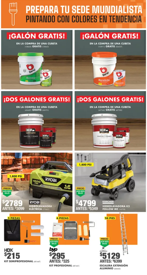 Catálogo de The Home Depot Ofertas 26 de marzo al 12 de abril 2026 - Pagina 10