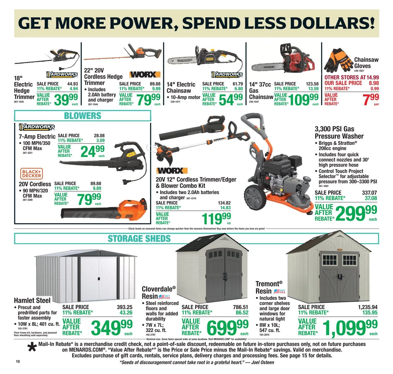 Weekly ad Menards weekly ads from April 15 to April 26 2026 - Page 10