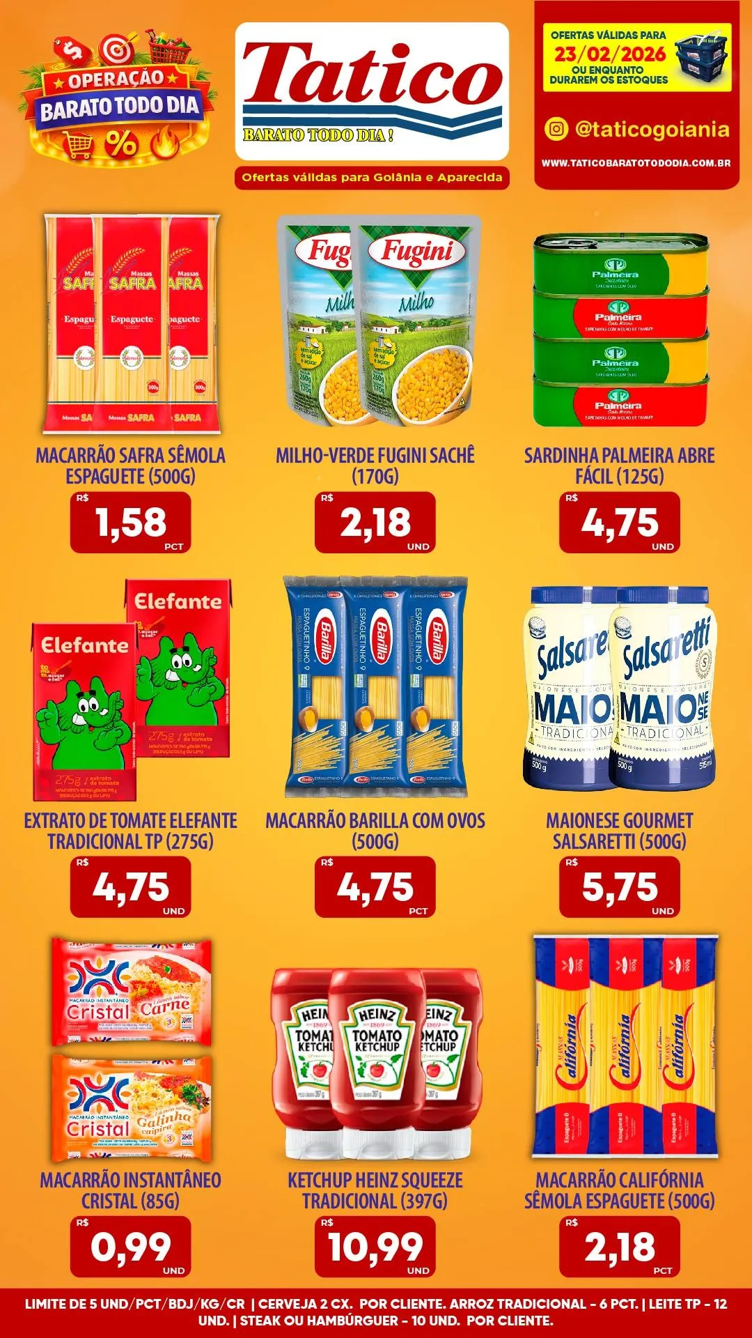 Encarte de  Folhetos Tatico  23 de fevereiro até 23 de fevereiro 2026 - Pagina 10