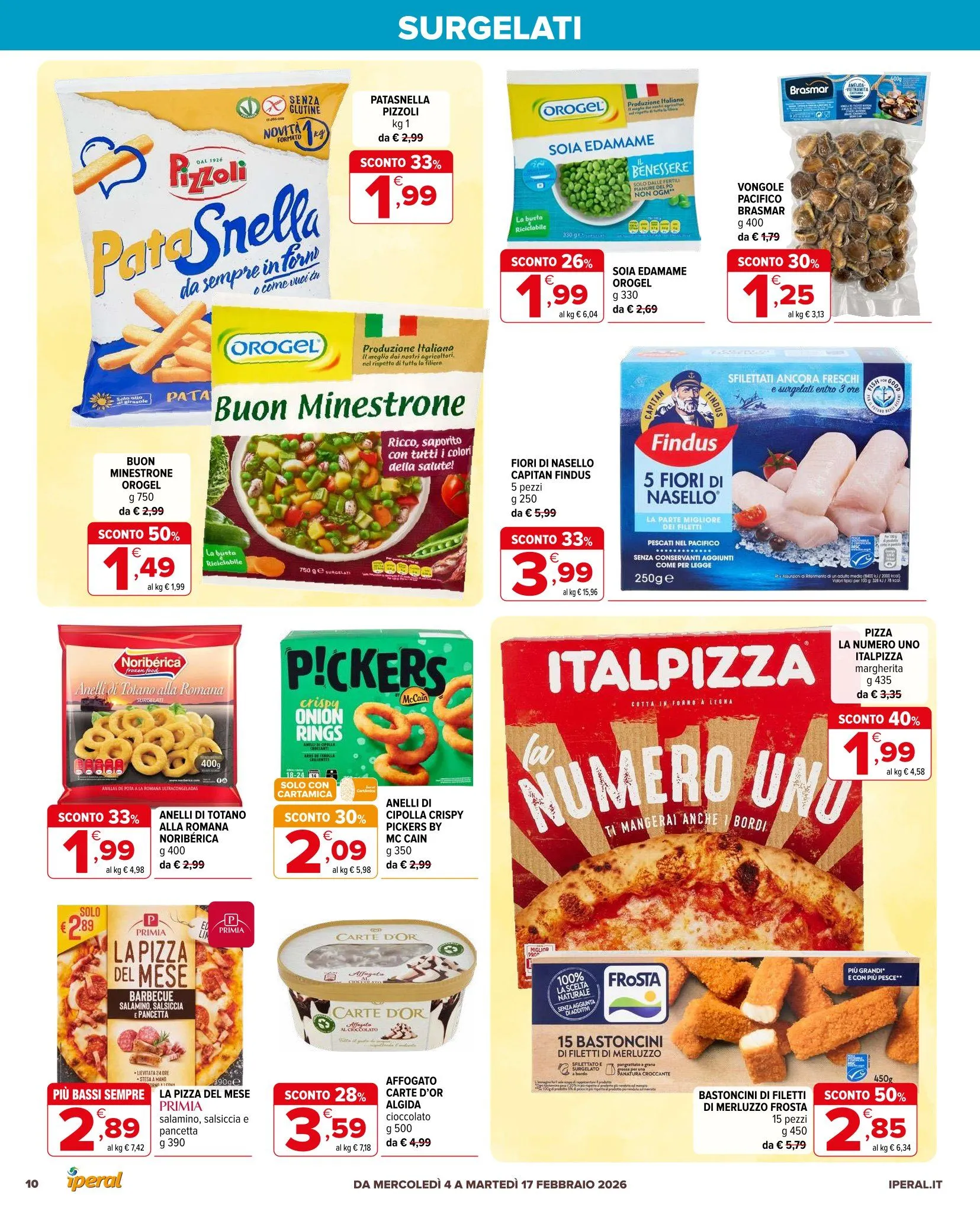 Volantini Iperal da 4 febbraio a 17 febbraio di 2026 - Pagina del volantino 10