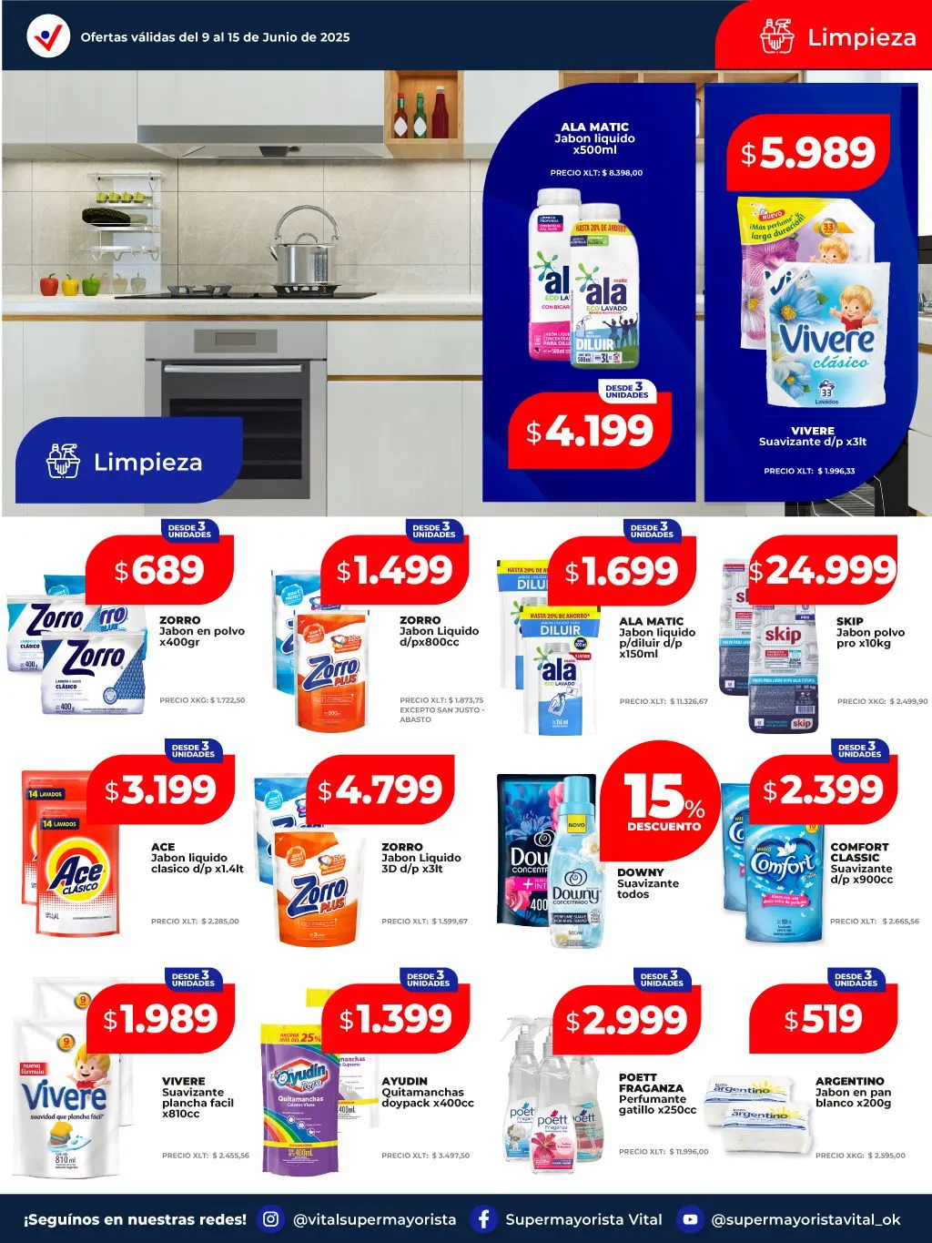 Ofertas de Vital Ofertas 9 de junio al 16 de junio 2025 - Página 10 del catálogo