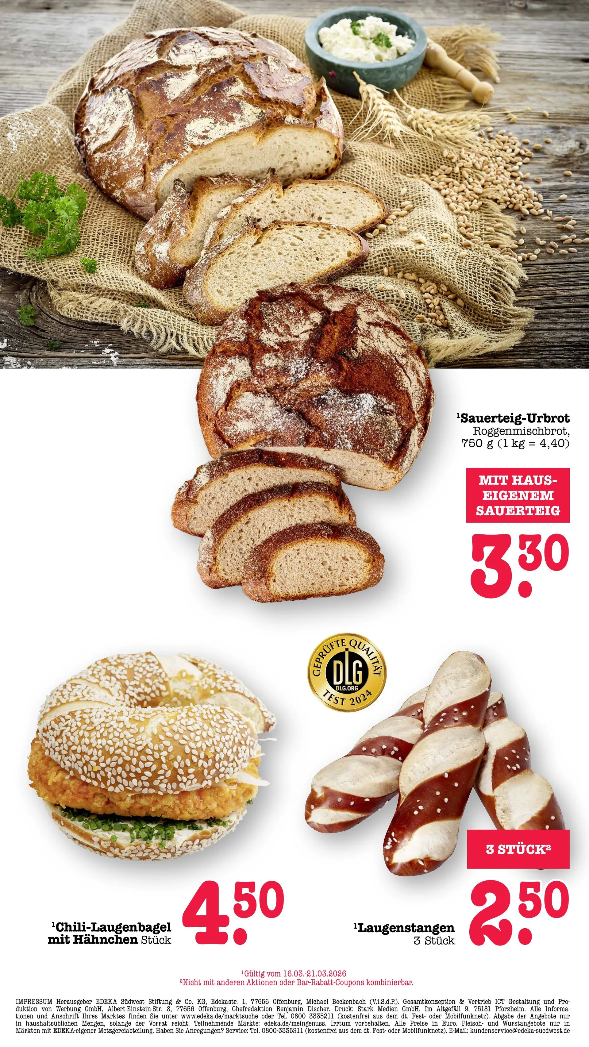 Edeka Prospekte von 16. März bis 21. März 2026 - Prospekt seite 10