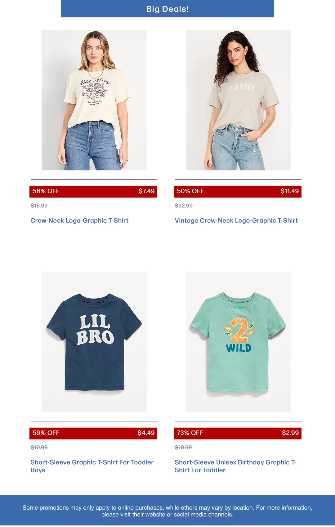 Weekly ad Old Navy Sales from April 6 to April 26 2026 - Page 10