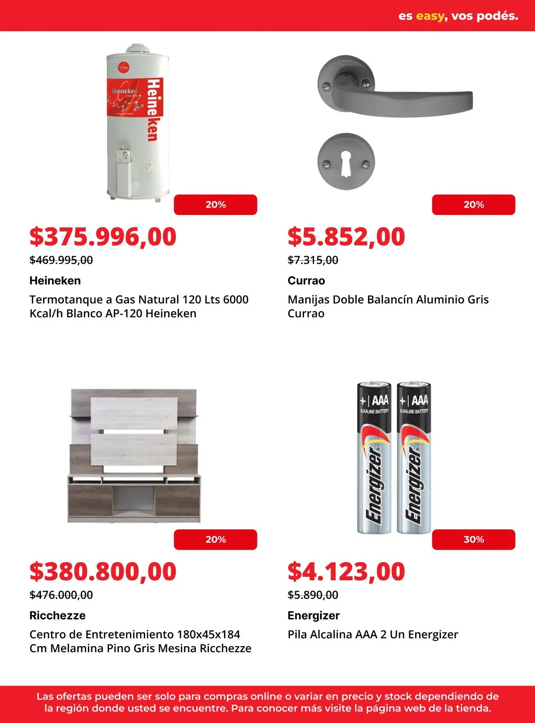 Ofertas de Easy Ofertas 7 de julio al 22 de julio 2026 - Página 9 del catálogo