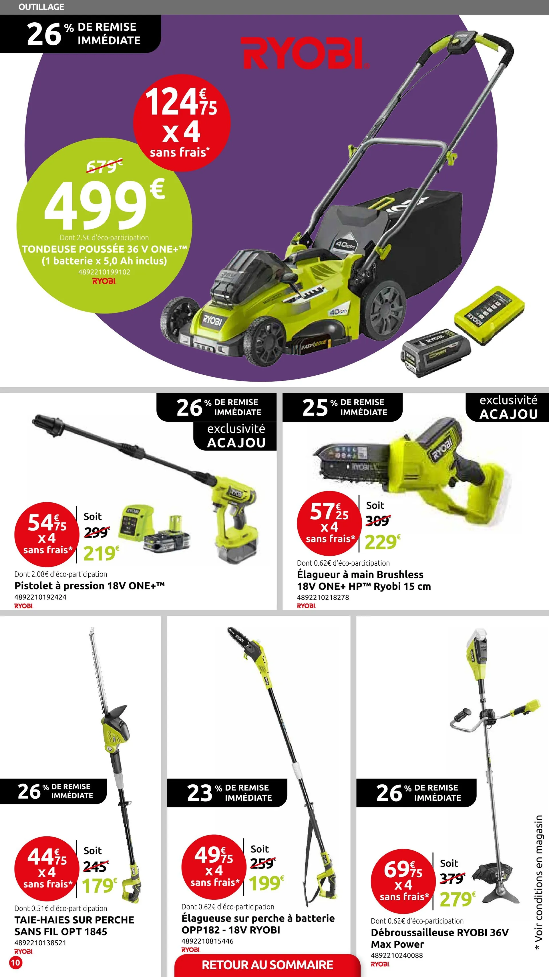  Catalogues Mr. Bricolage du 2 janvier au 18 janvier 2026 - Catalogue page 10