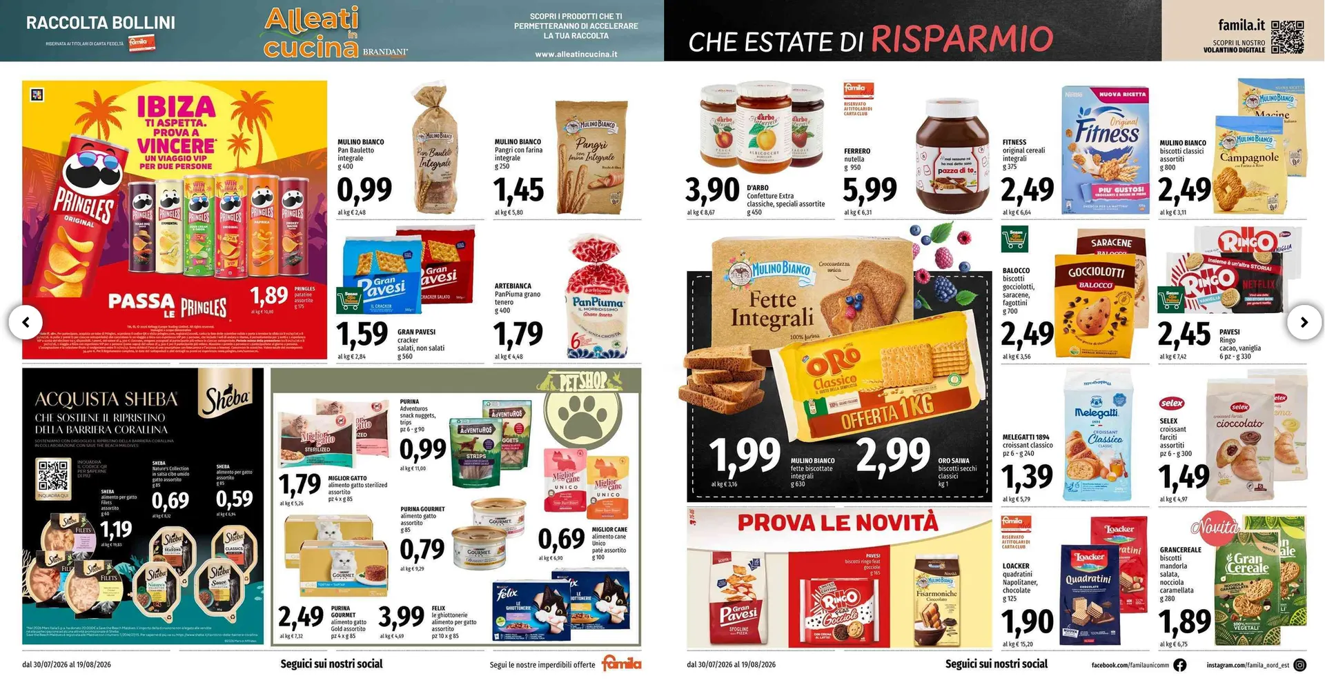 Volantini Famila Superstore da 30 luglio a 19 agosto di 2026 - Pagina del volantino 10