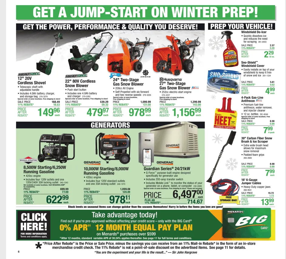 Weekly ad Menards Weekly Ad from October 30 to November 10 2024 - Page 9