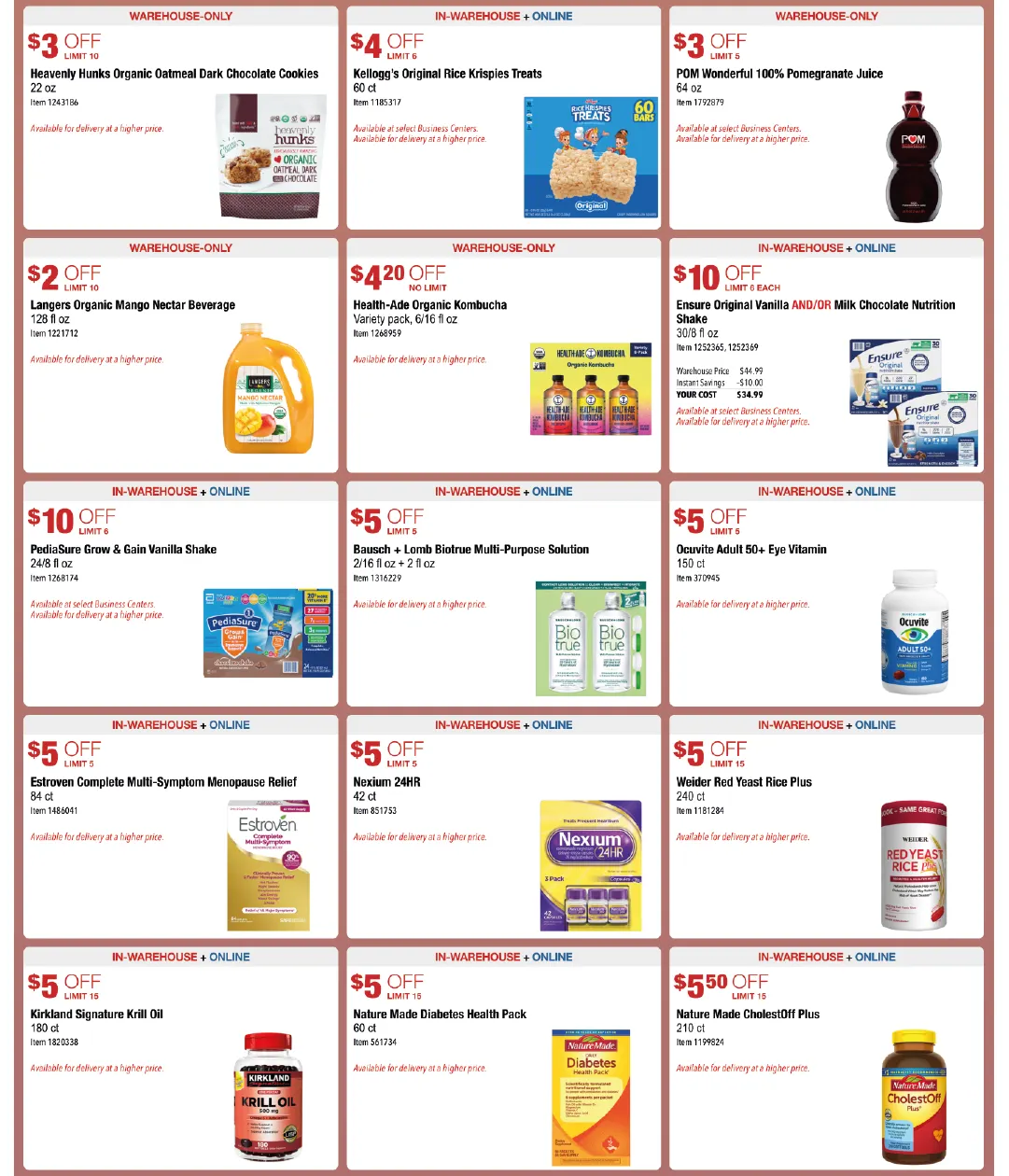 Weekly ad Big Discounts Members Only from September 30 to October 20 2024 - Page 9