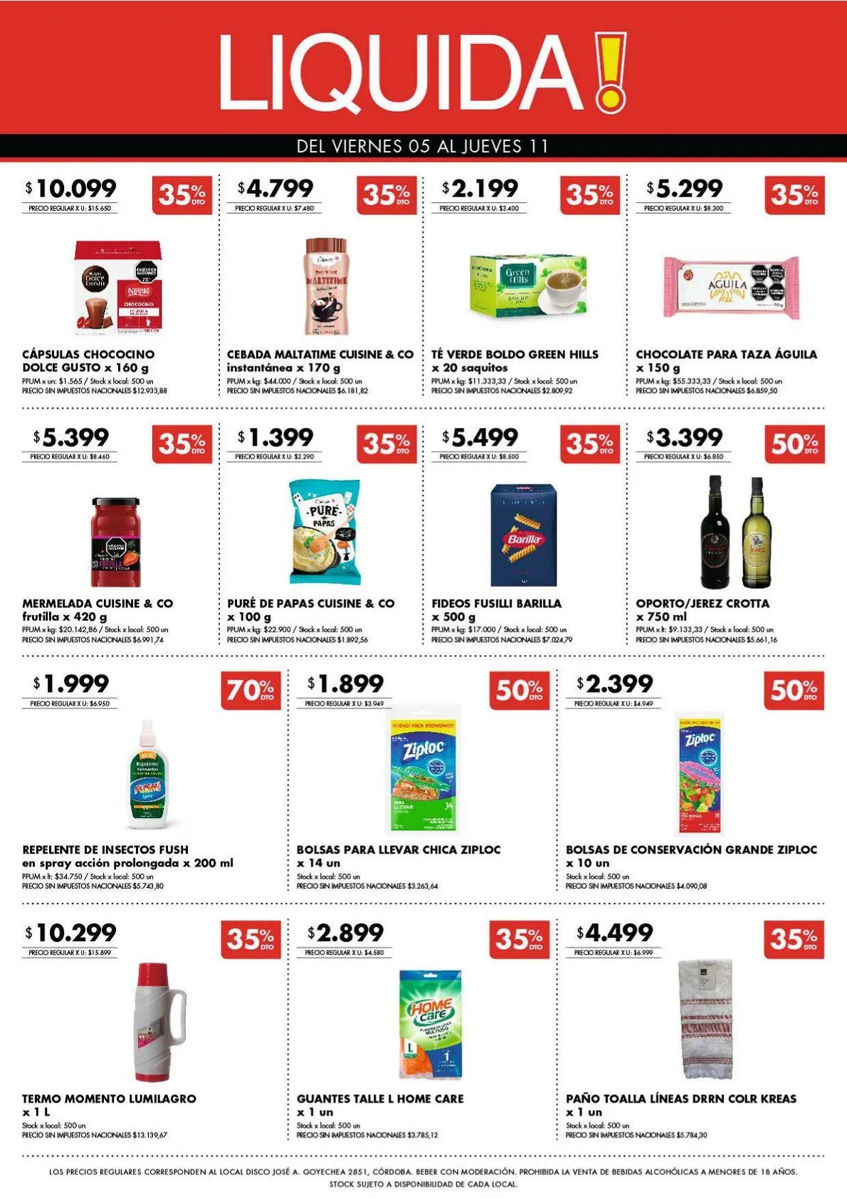Ofertas de  Ofertas Disco 5 de junio al 7 de junio 2026 - Página 10 del catálogo