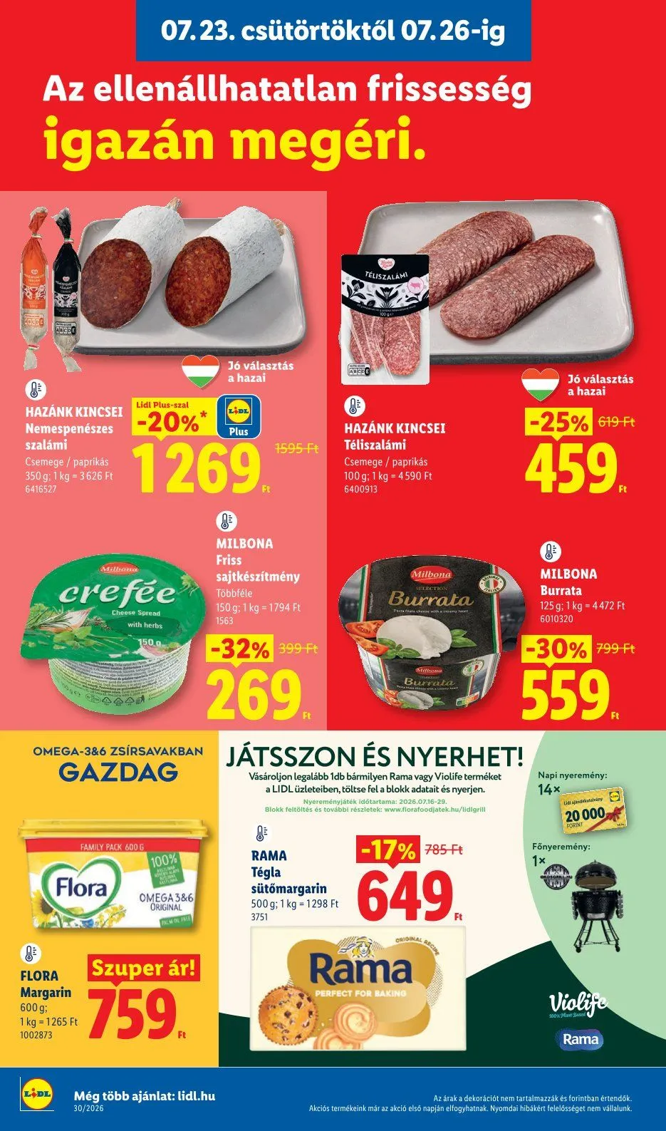 Katalógus  Lidl legfrissebb ajánlatai július 23.-tól július 29.-ig 2026. - Oldal 10