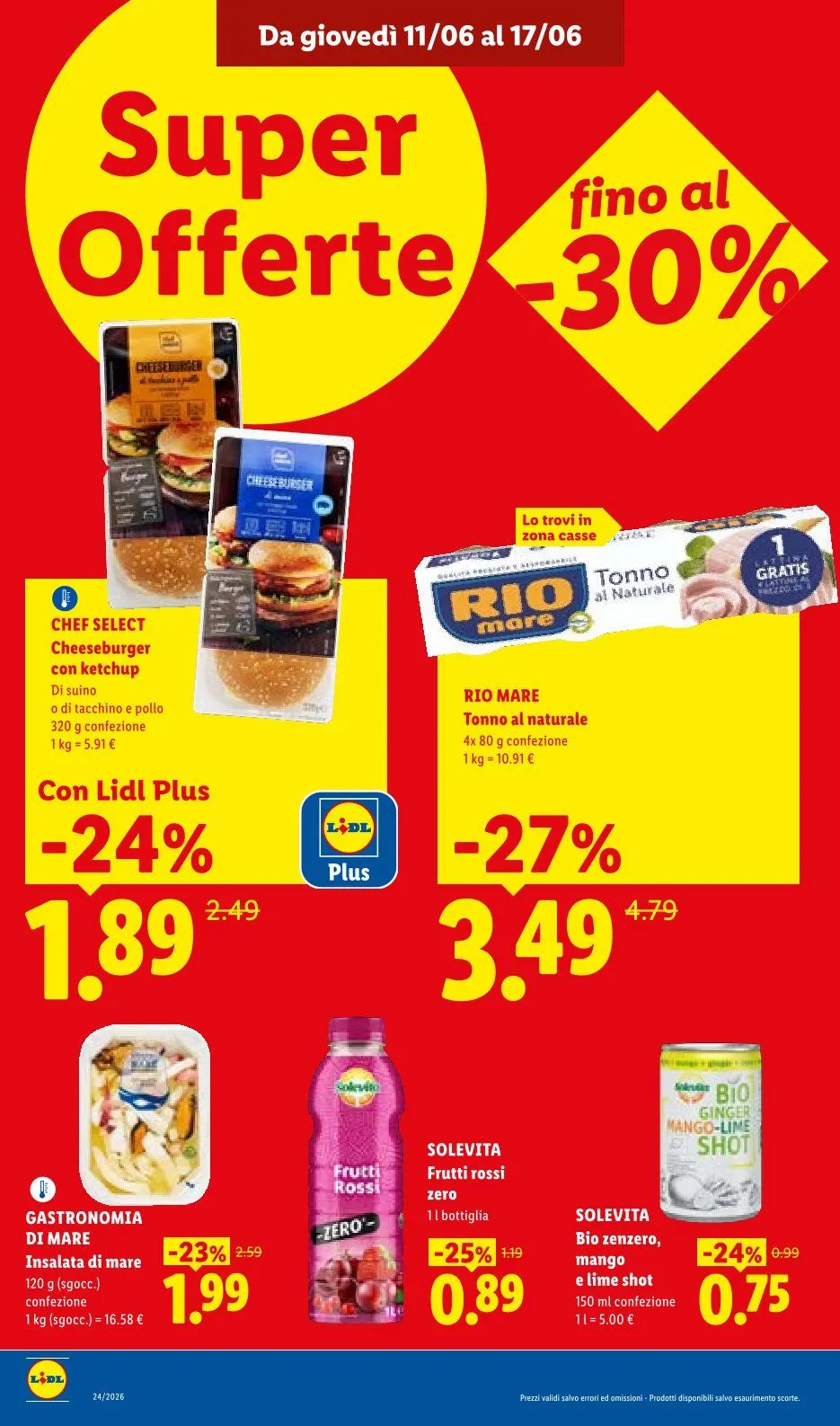 Volantini Lidl da 11 giugno a 17 giugno di 2026 - Pagina del volantino 10