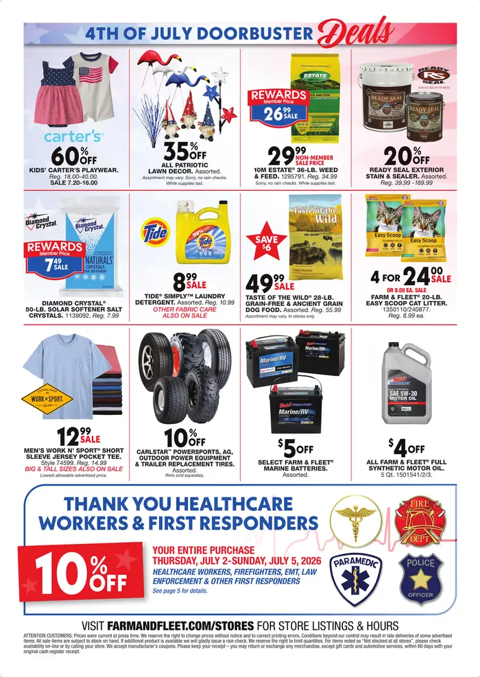 Weekly ad Blain's Farm & Fleet Sales from June 25 to July 5 2026 - Page 10