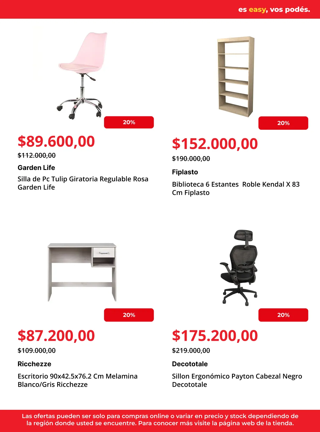 Ofertas de Ofertas Easy 2 de marzo al 20 de marzo 2026 - Página 10 del catálogo