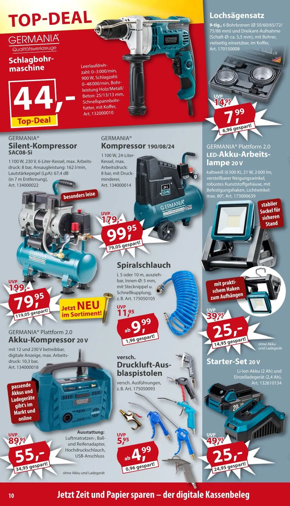 Prospekt Sonderpreis-Baumarkt von 14. Februar bis 20. Februar 2026 - Prospekt seite 10