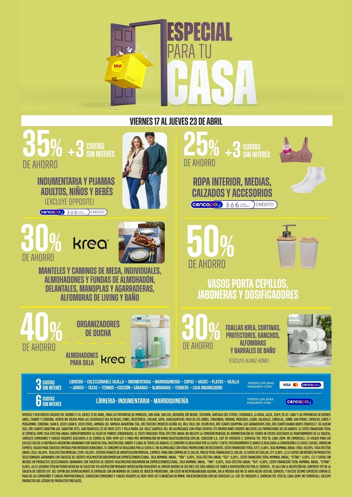 Ofertas de Vea Ofertas 17 de abril al 23 de abril 2026 - Página 10 del catálogo