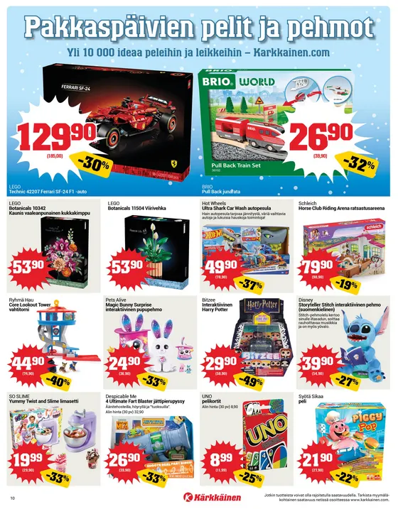Kaupan Kärkkäinen uusimmat tarjoukset voimassa alkaen 4. helmikuuta - 17. helmikuuta 2026 - Tarjouslehti sivu 10