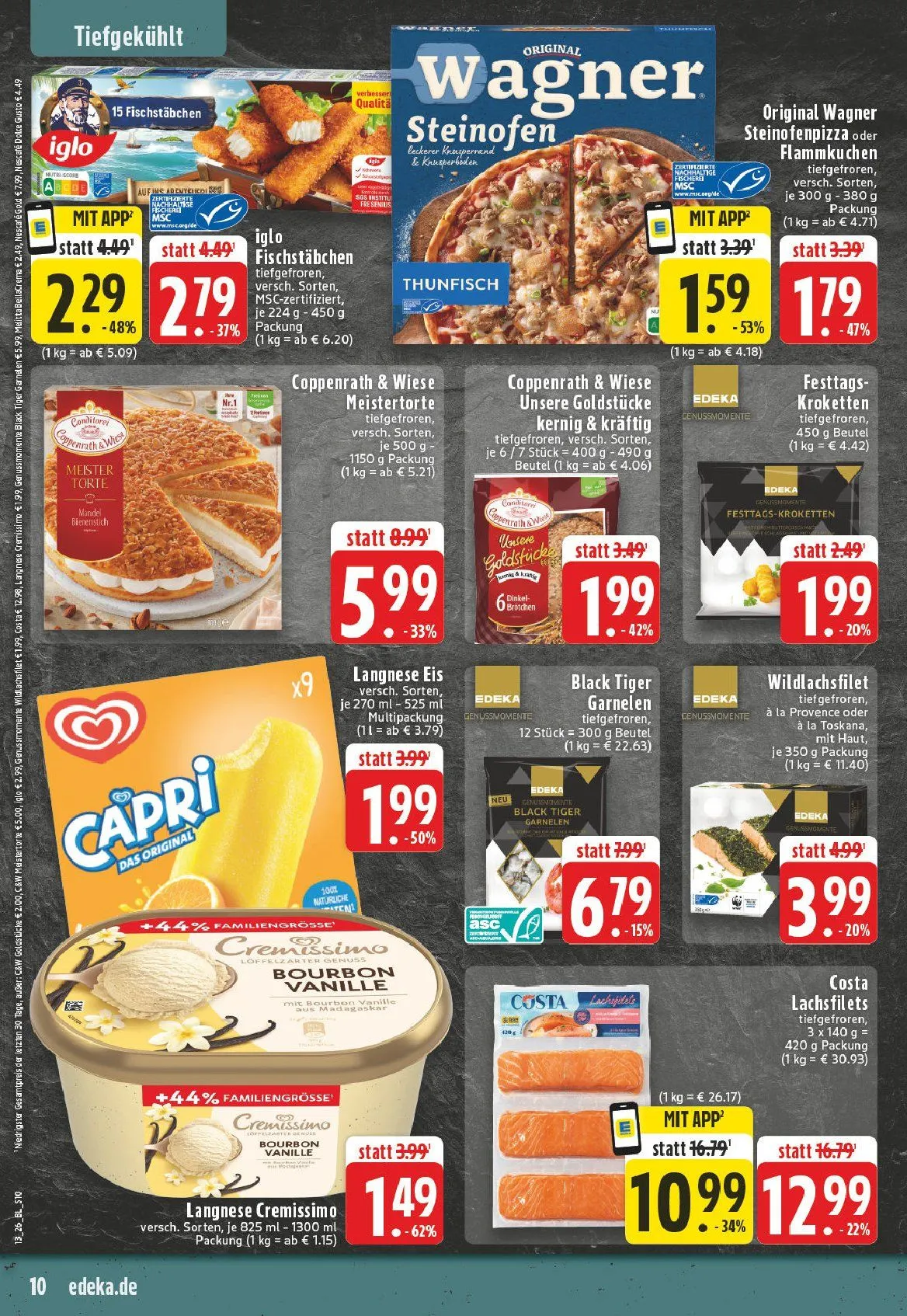 Edeka Prospekte von 23. März bis 28. März 2026 - Prospekt seite 10