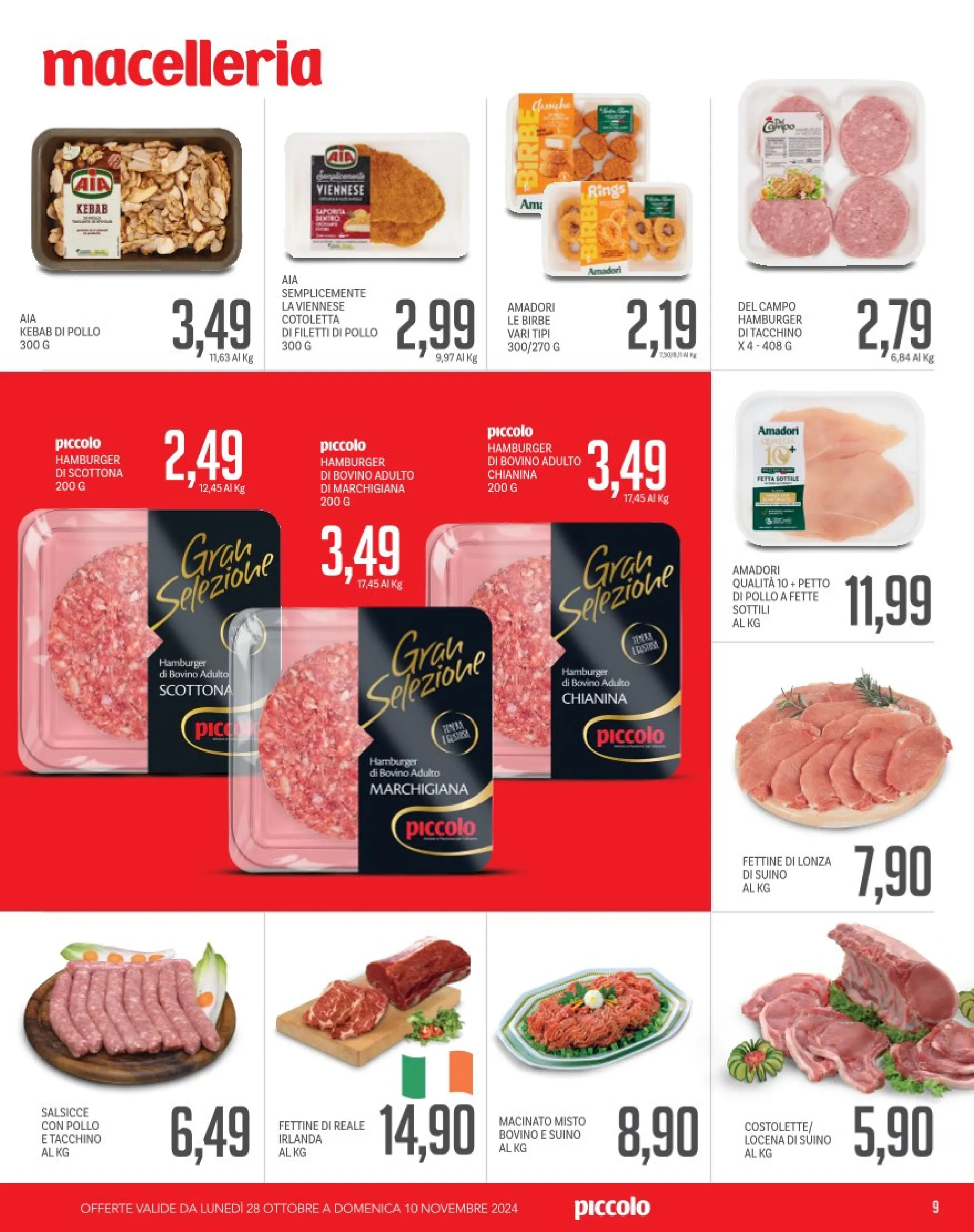 Volantini Piccolo da 28 ottobre a 10 novembre di 2024 - Pagina del volantino 9