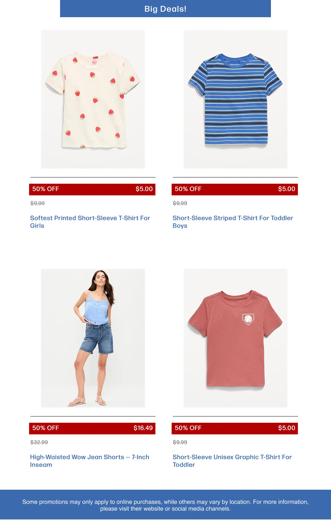 Weekly ad  Old Navy Sales from June 10 to June 24 2026 - Page 10