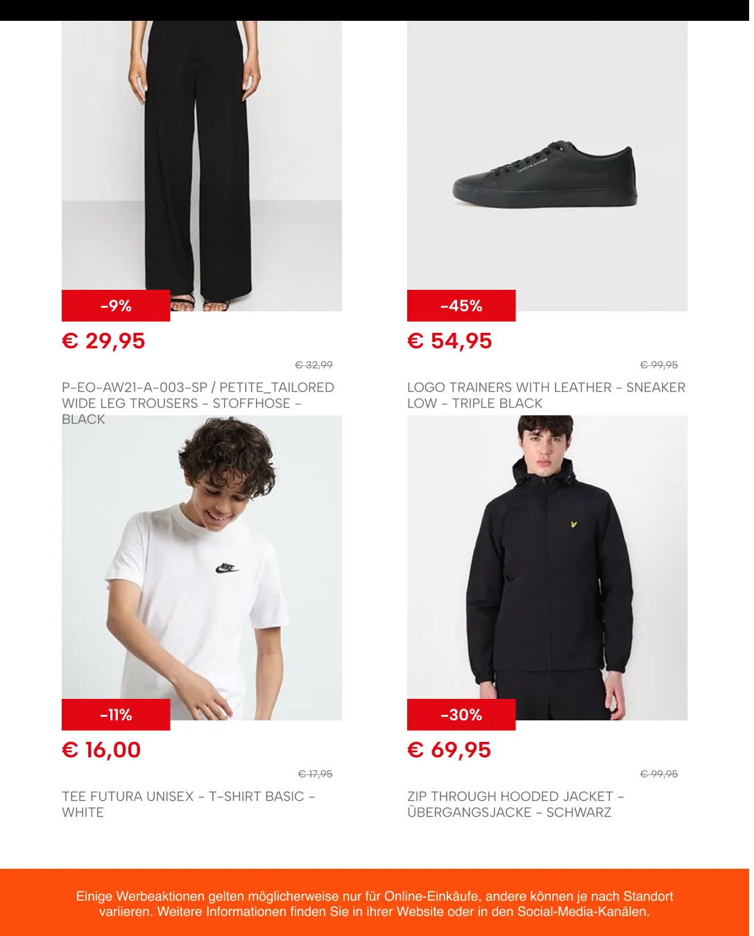Zalando Prospekte  von 30. Juli bis 13. August 2026 - Flugblätt seite  10
