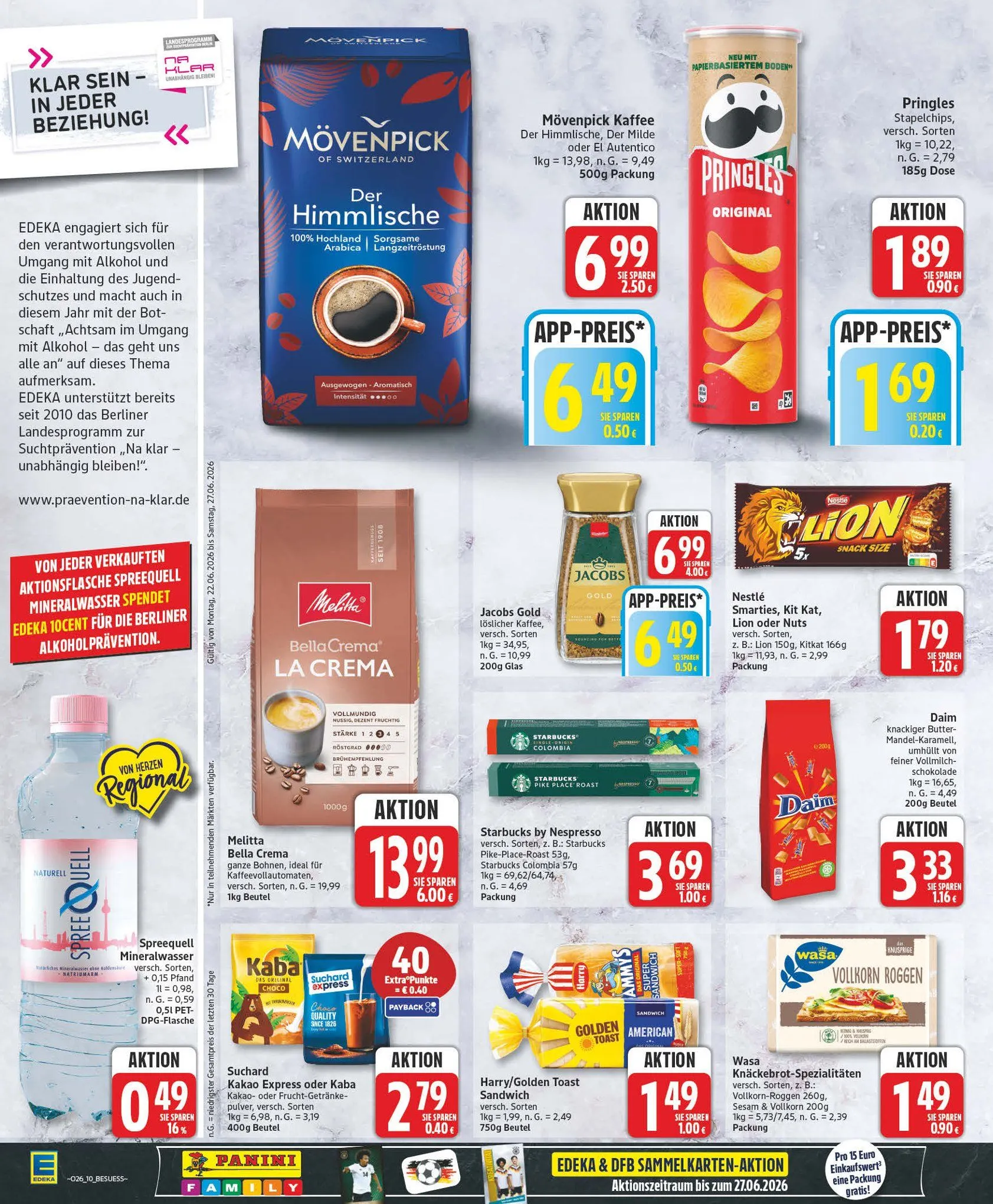 Edeka Angebote von 22. Juni bis 27. Juni 2026 - Prospekt seite 10