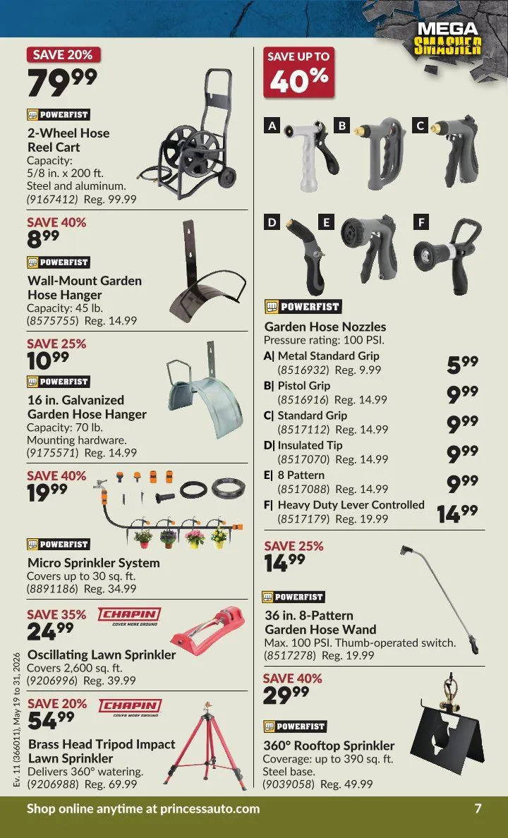  Princess Auto flyers from May 19 to May 31 2026 - flyer page 10