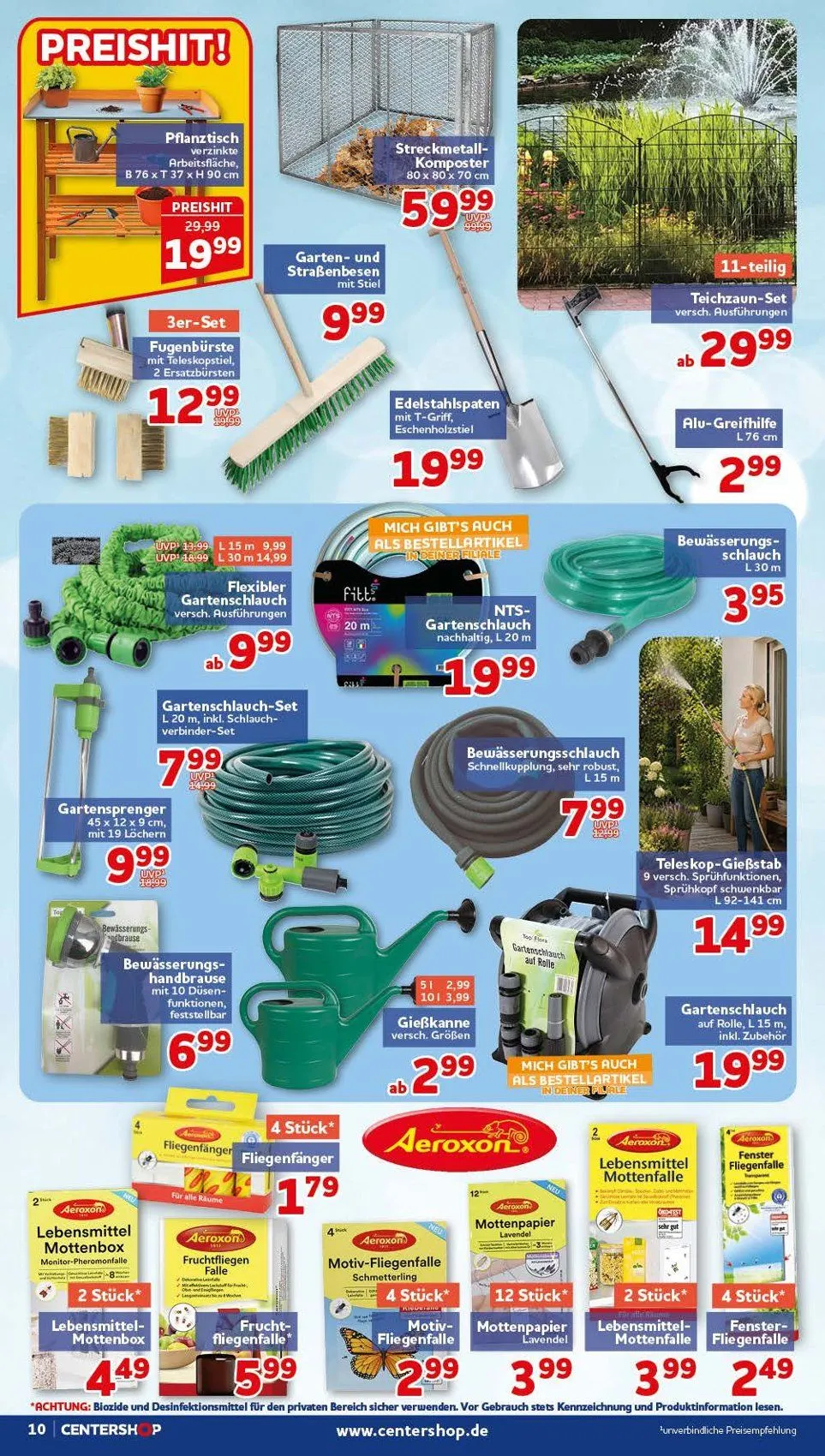 CENTERSHOP Prospekte von 20. Juli bis 25. Juli 2026 - Prospekt seite 10