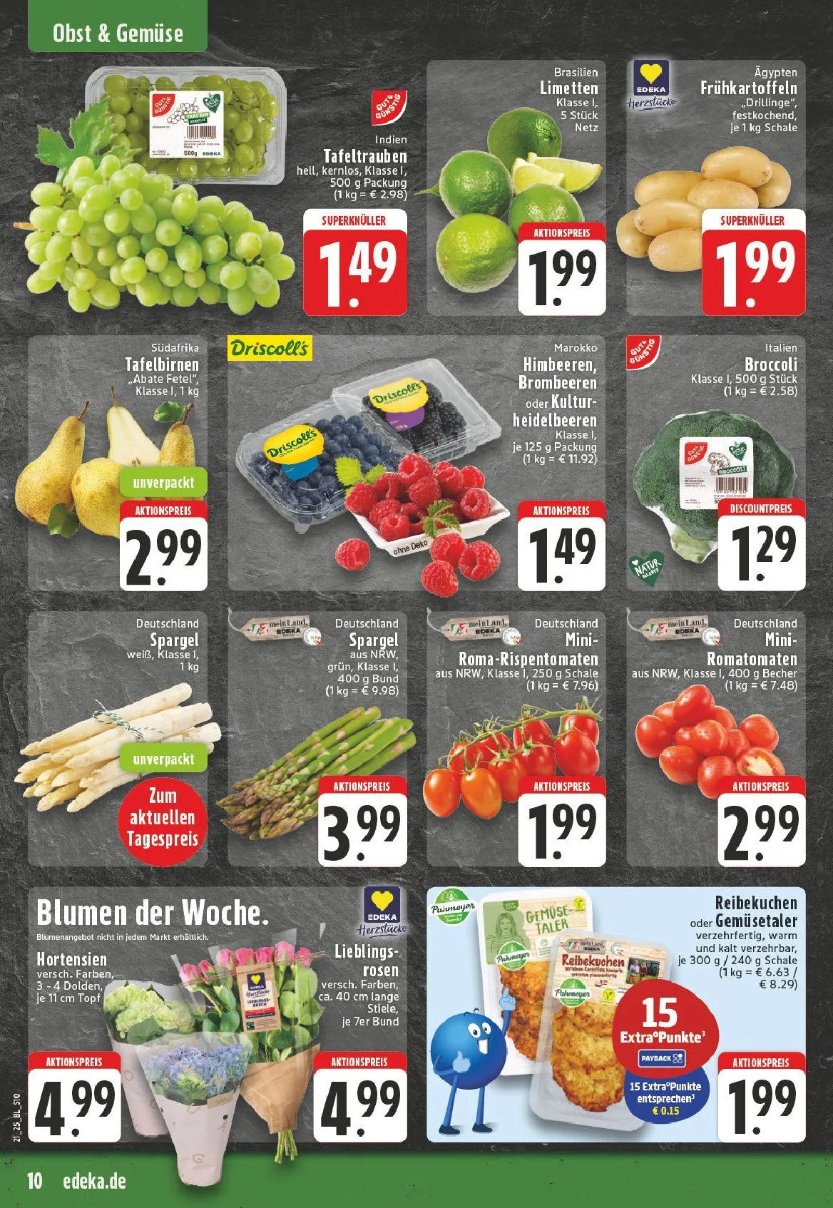 Edeka Prospekt von 19. Mai bis 24. Mai 2025 - Prospekt seite 10