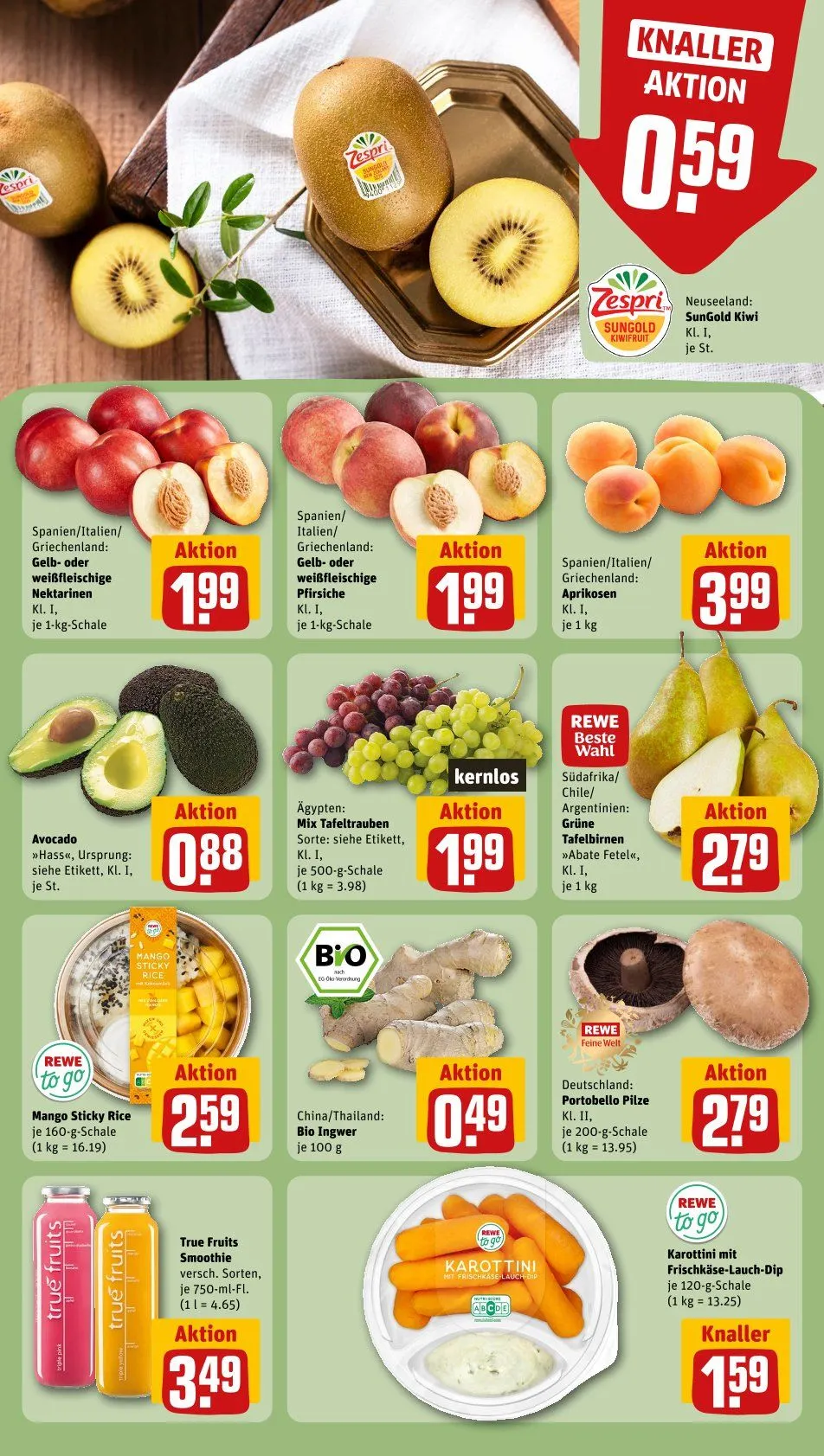 Rewe Angebote von 15. Juni bis 21. Juni 2026 - Prospekt seite 10