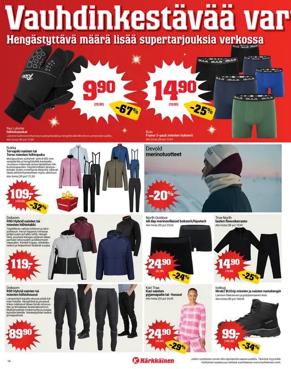  Kaupan Kärkkäinen  voimassa alkaen 17. joulukuuta - 23. joulukuuta 2025 - Tarjouslehti sivu 10