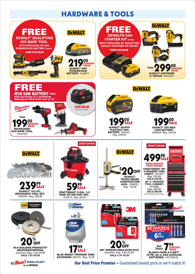 Weekly ad Blain's Farm & Fleet Sales from October 23 to November 2 2025 - Page 10