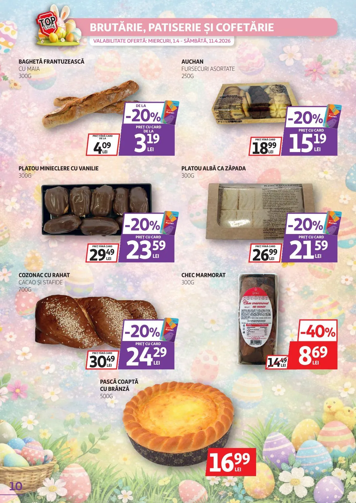 Catalog Ofertă de neratat specială Auchan de la 25 martie până la 11 aprilie 2026 - Revista Pagina 10