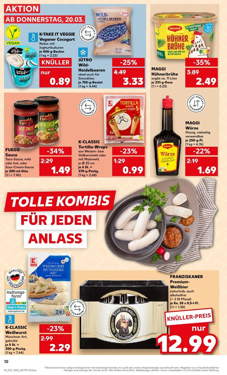 Kaufland Prospekt von 20. März bis 26. März 2025 - Prospekt seite 10