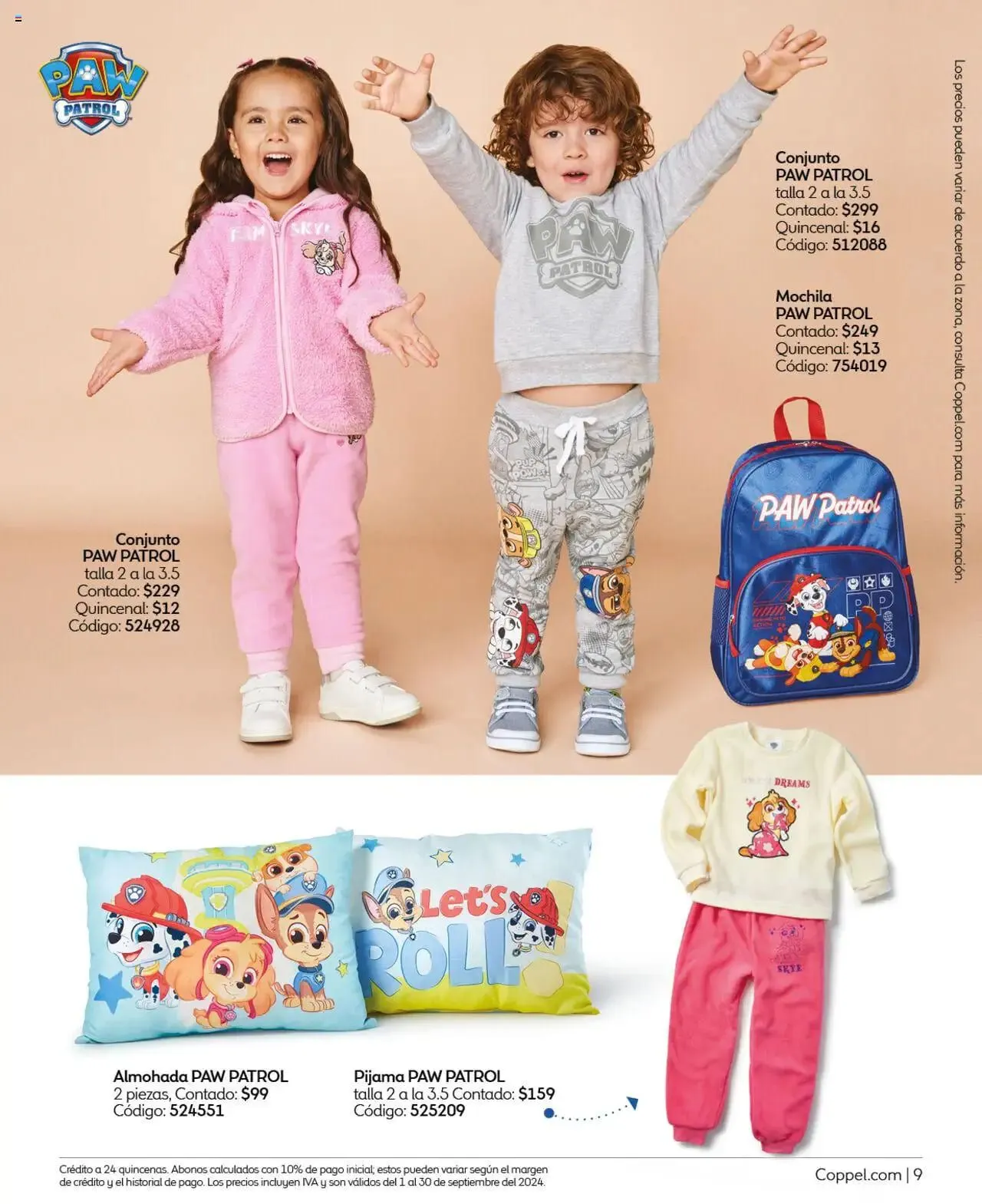 Catálogo de Catálogo Coppel 1 de septiembre al 30 de septiembre 2024 - Pagina 9