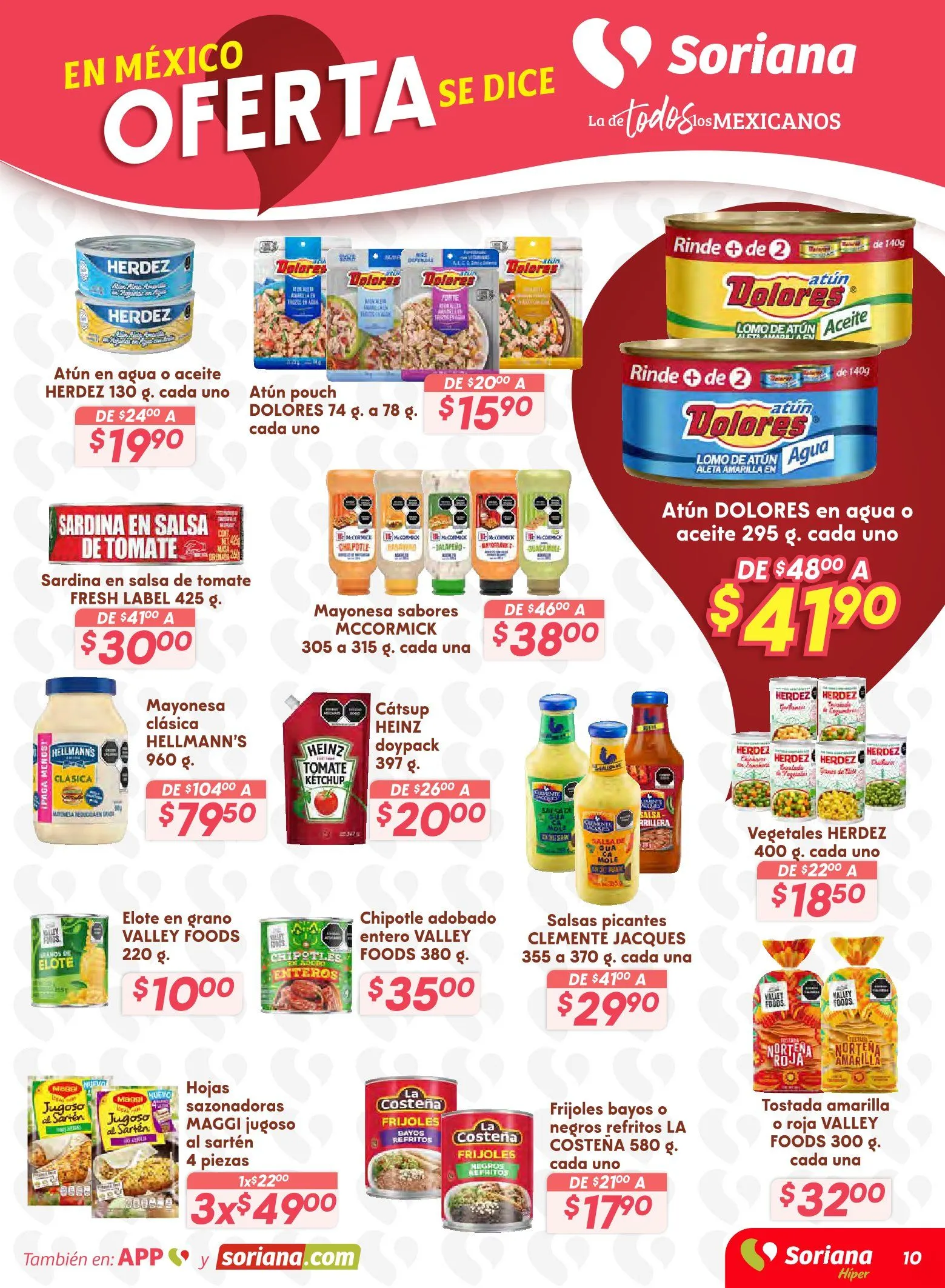 Catálogo de  Soriana Ofertas 16 de octubre al 29 de octubre 2025 - Pagina 10